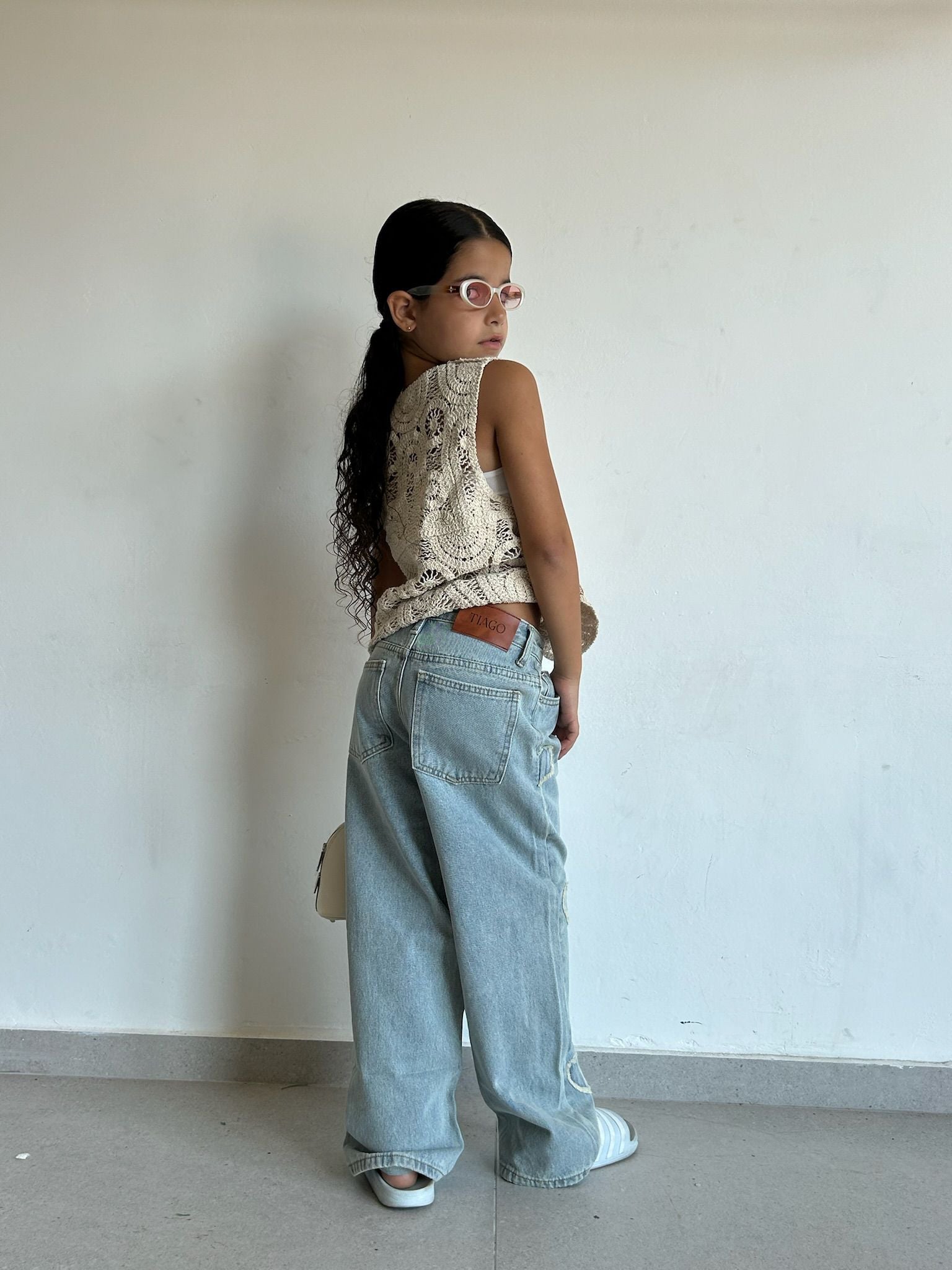 ג'ינס ליאם תכלת