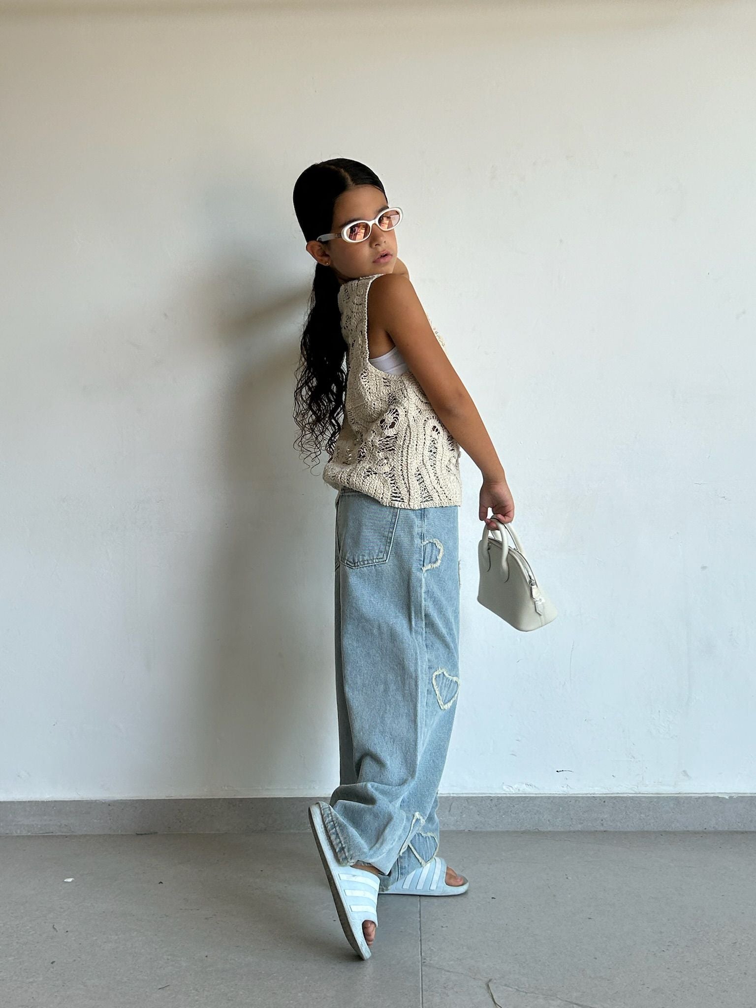 ג'ינס ליאם תכלת