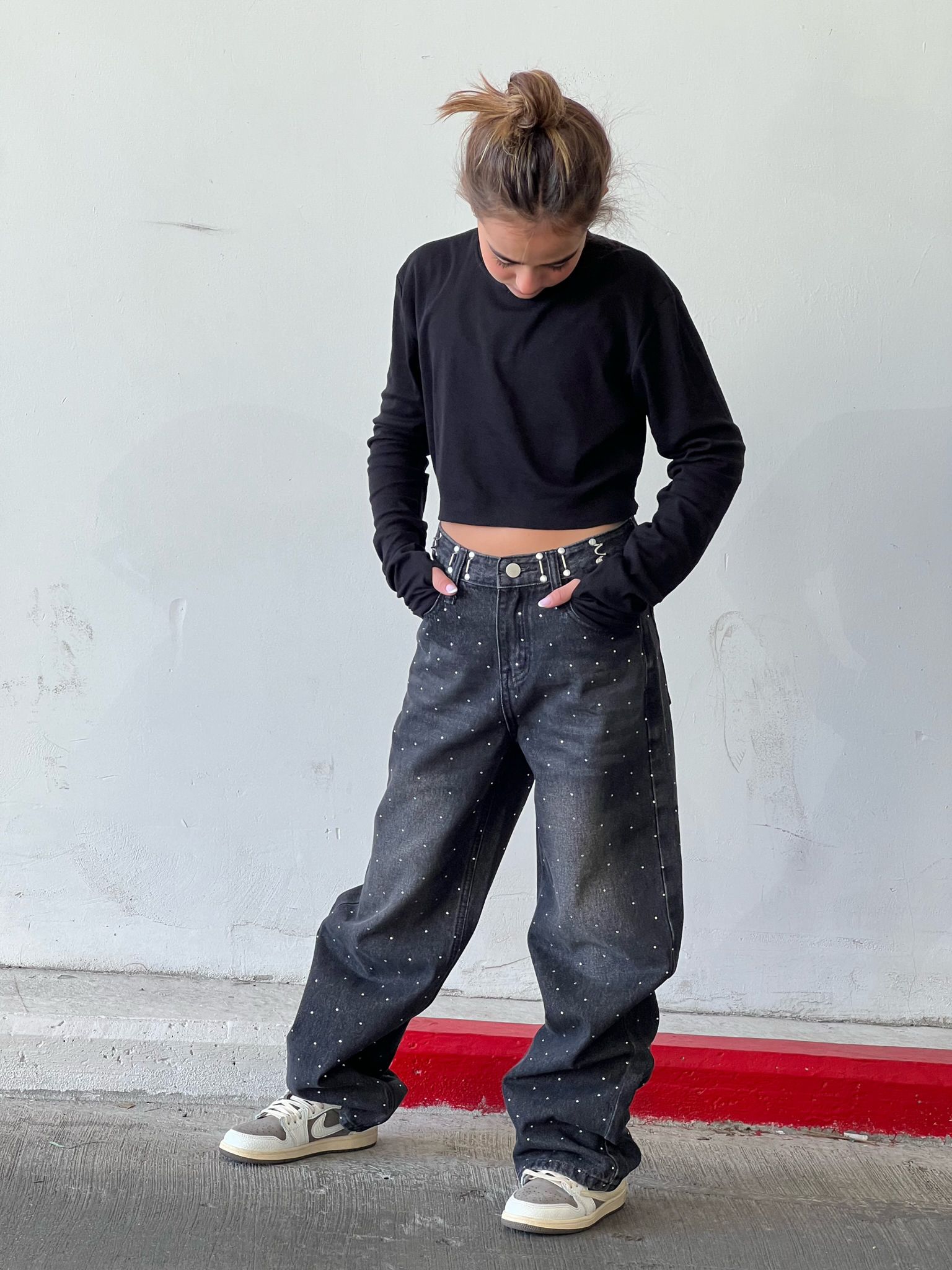 ג'ינס מיאה שחור