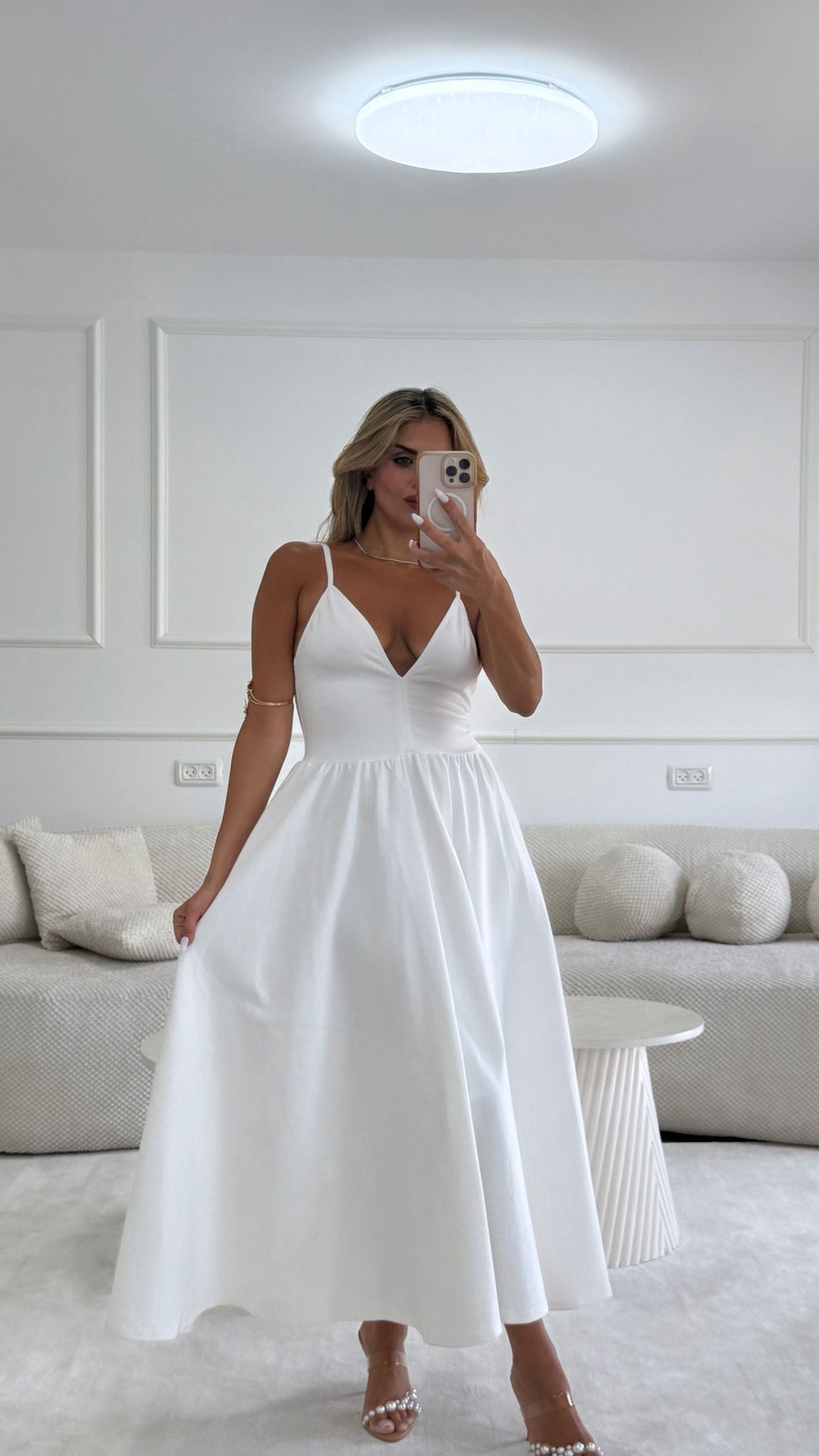 שמלת אורין לבן