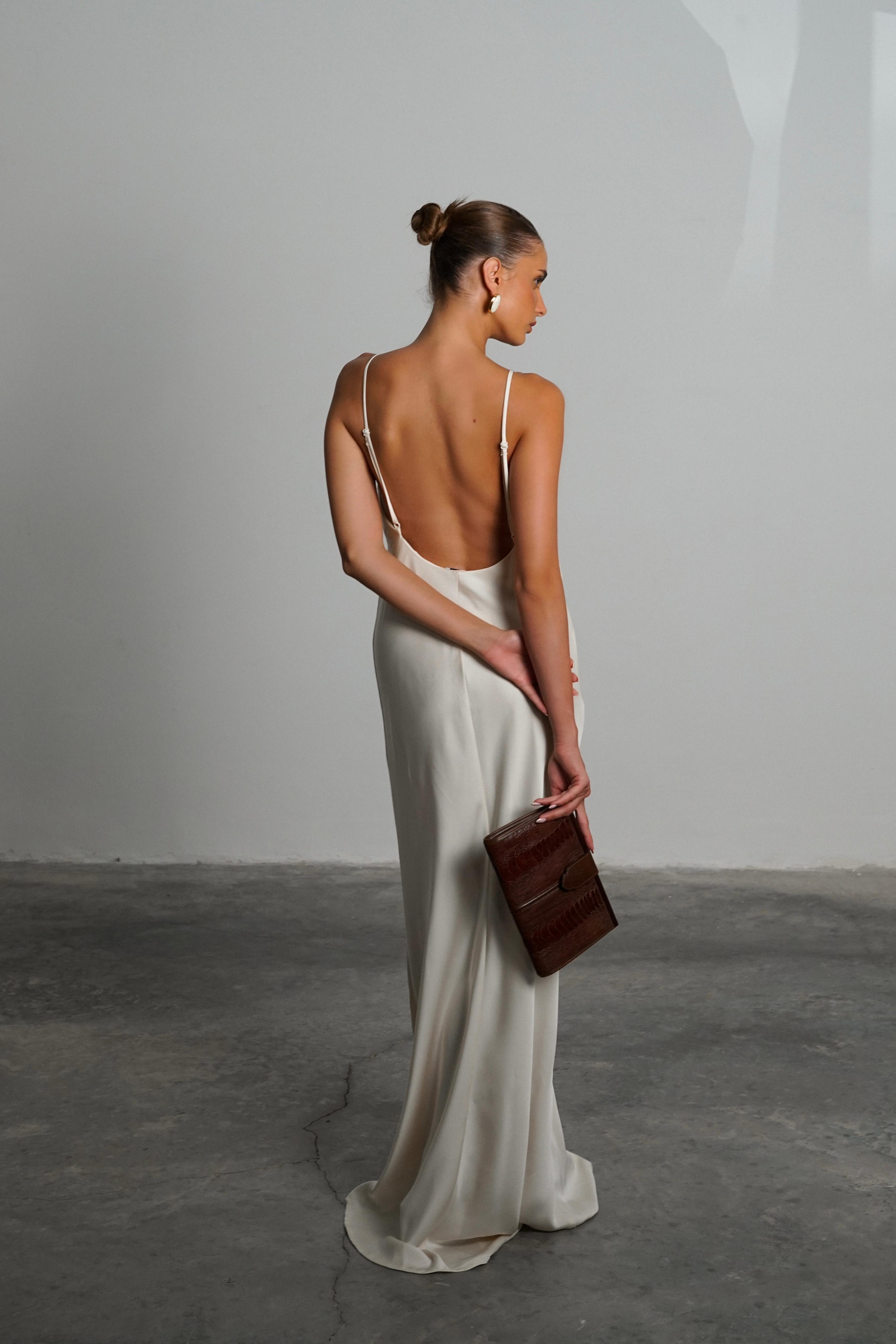 שמלת מיזורי שמנת