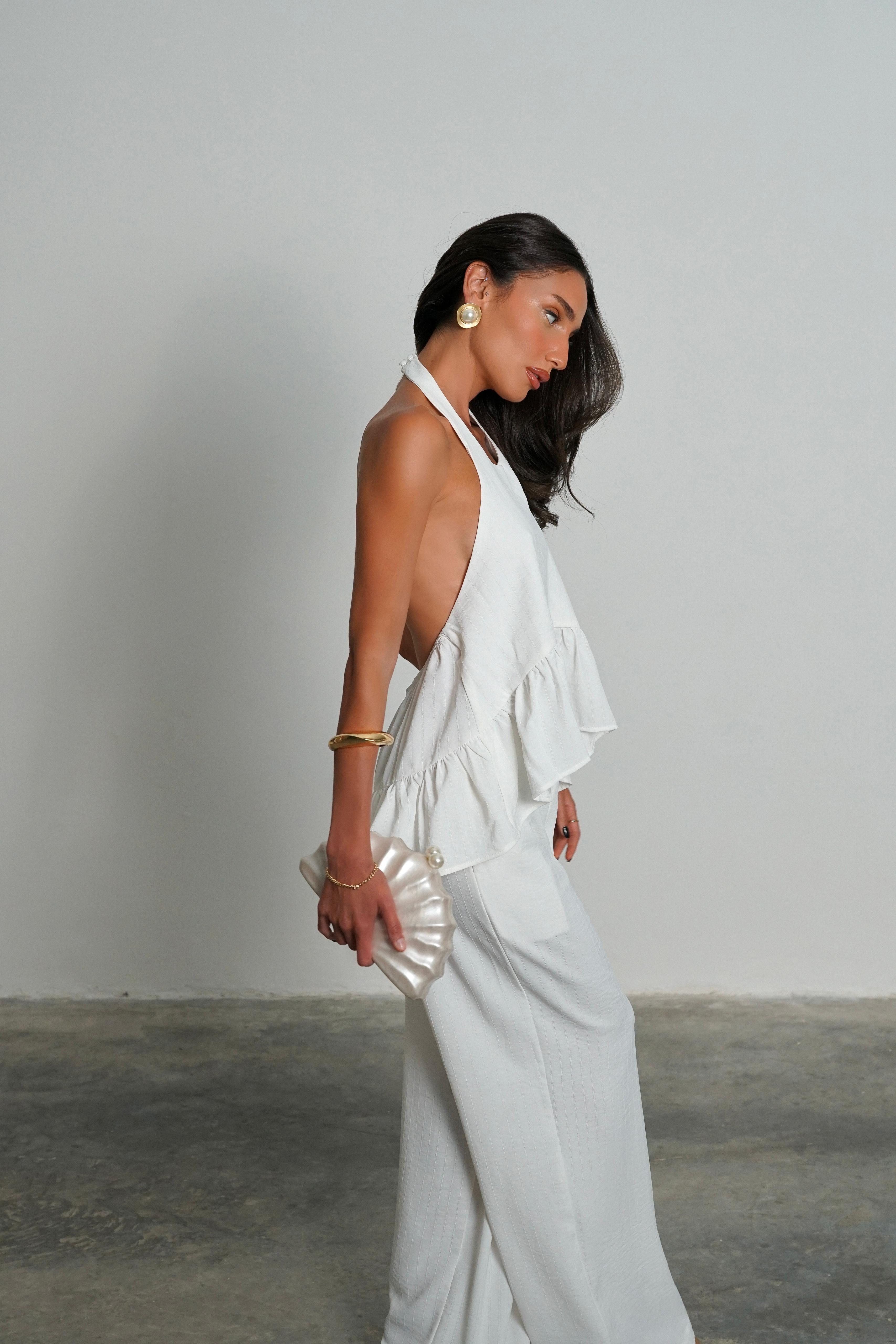 חליפת דרימי לבן