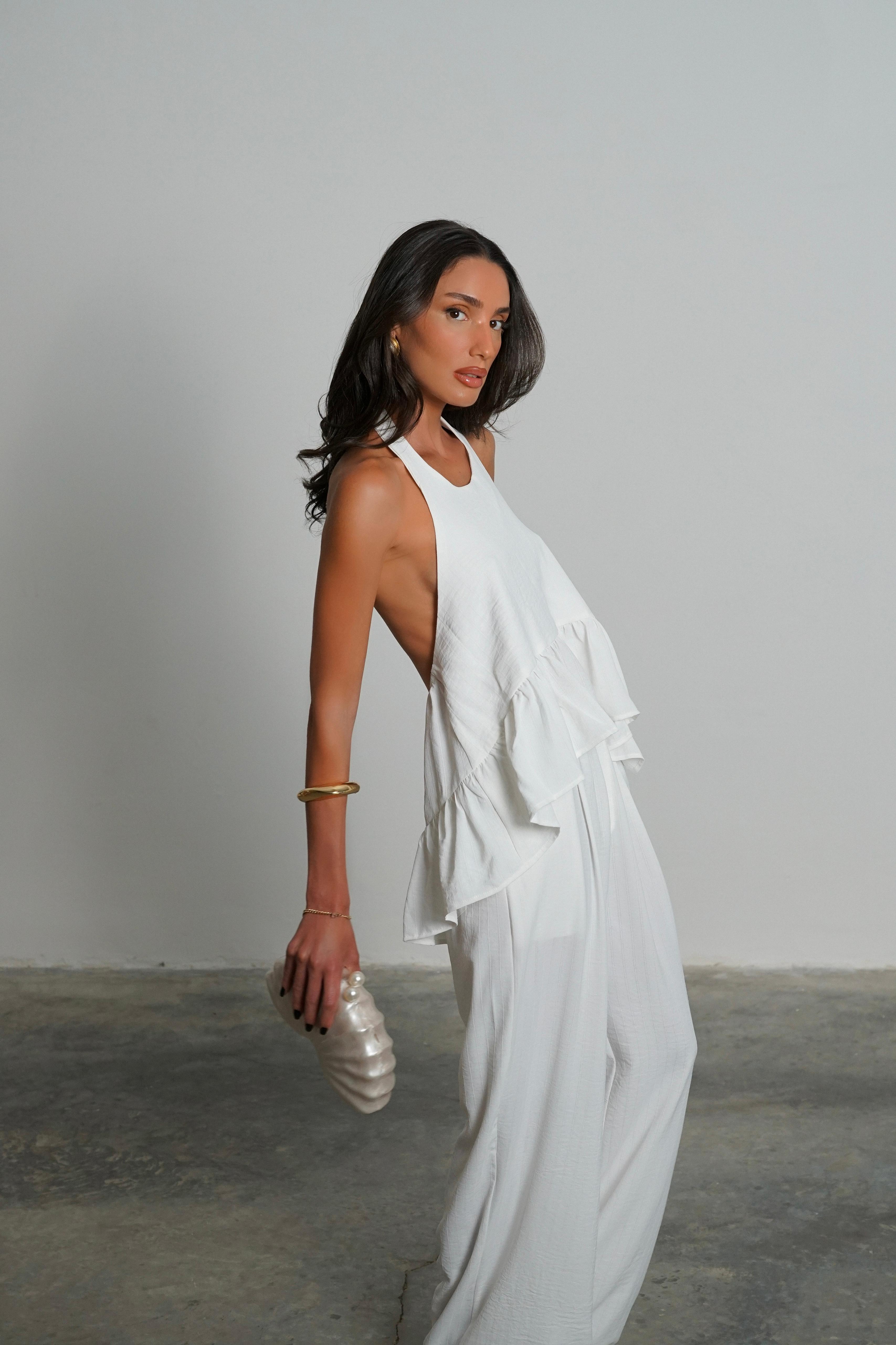 חליפת דרימי לבן