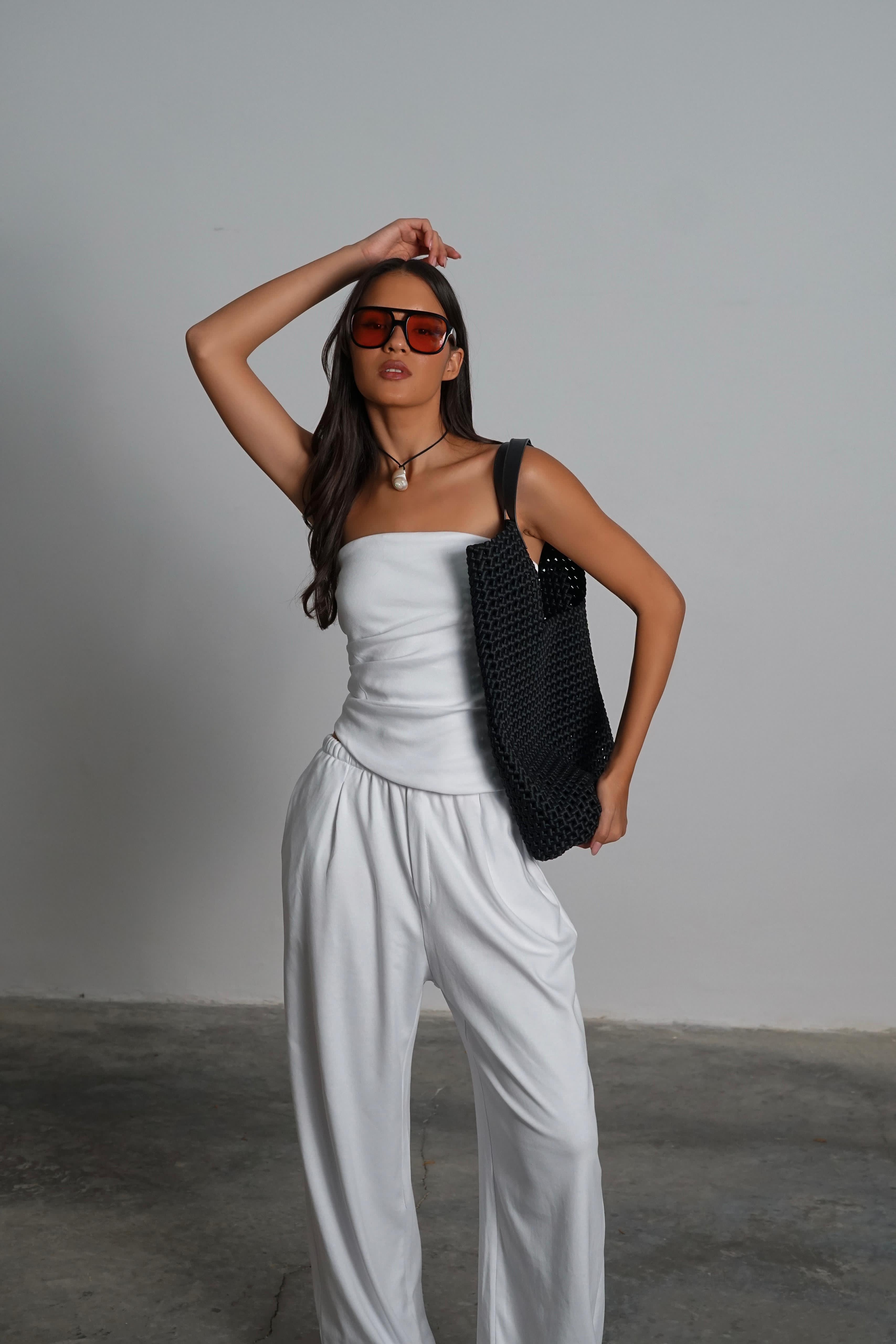 חליפת פלאו לבן