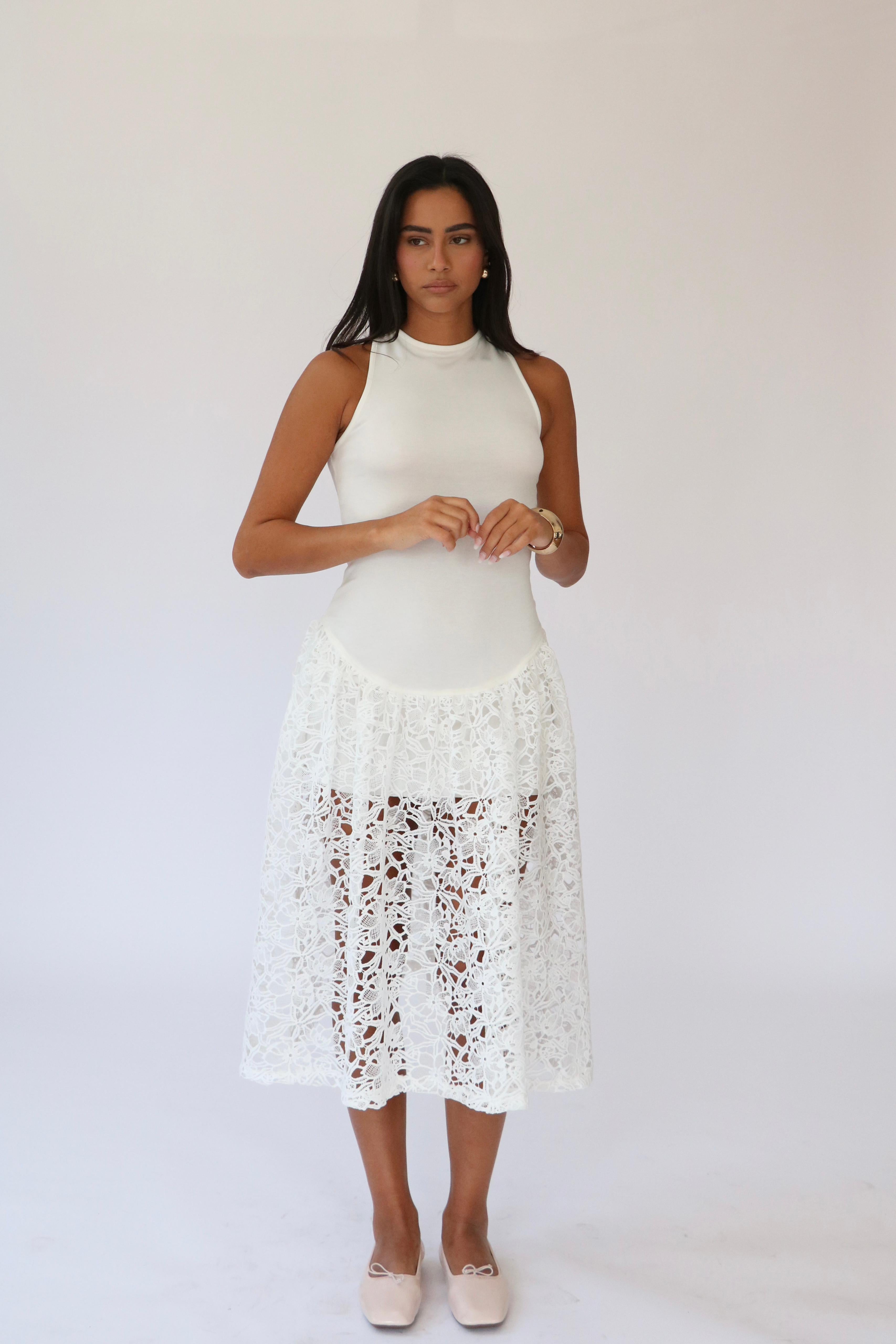 שמלת שרין לבן