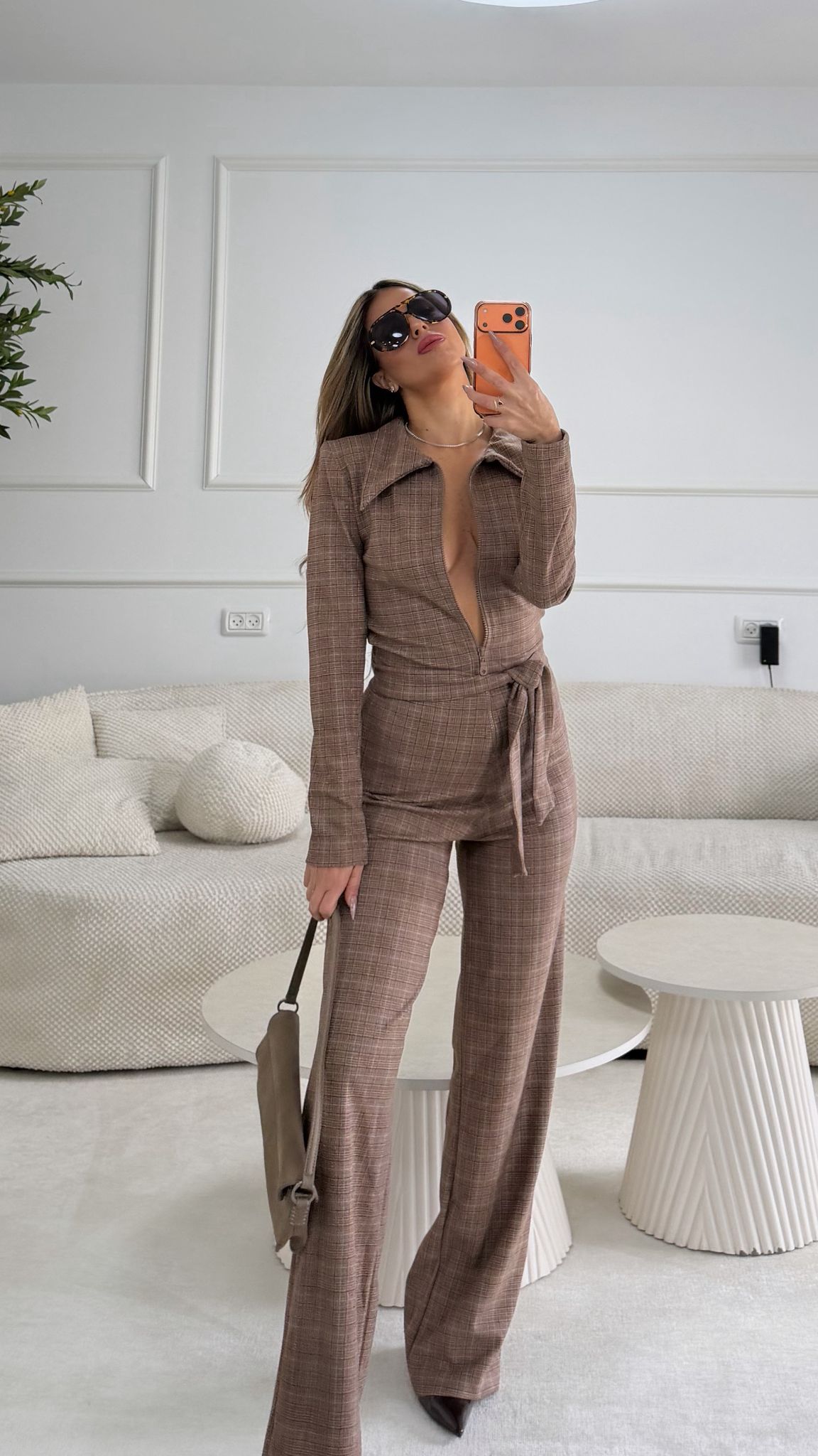 אוברול שילת חום