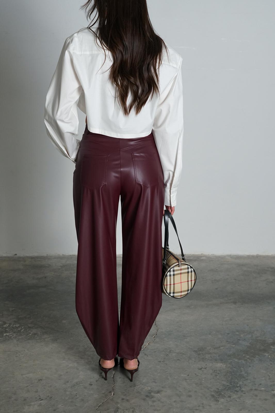 מכנס קיסו בורדו