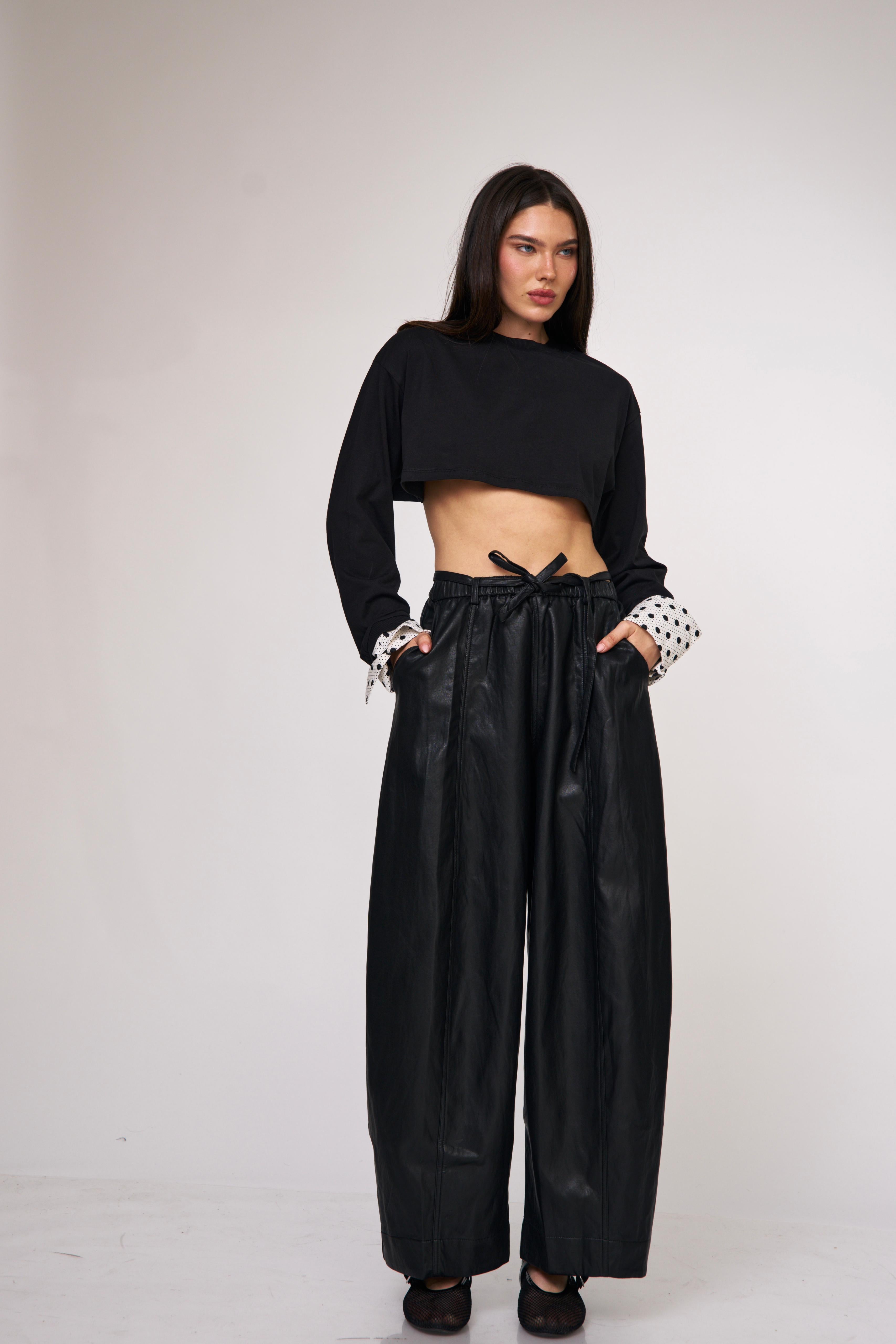 חולצת נירה שחור