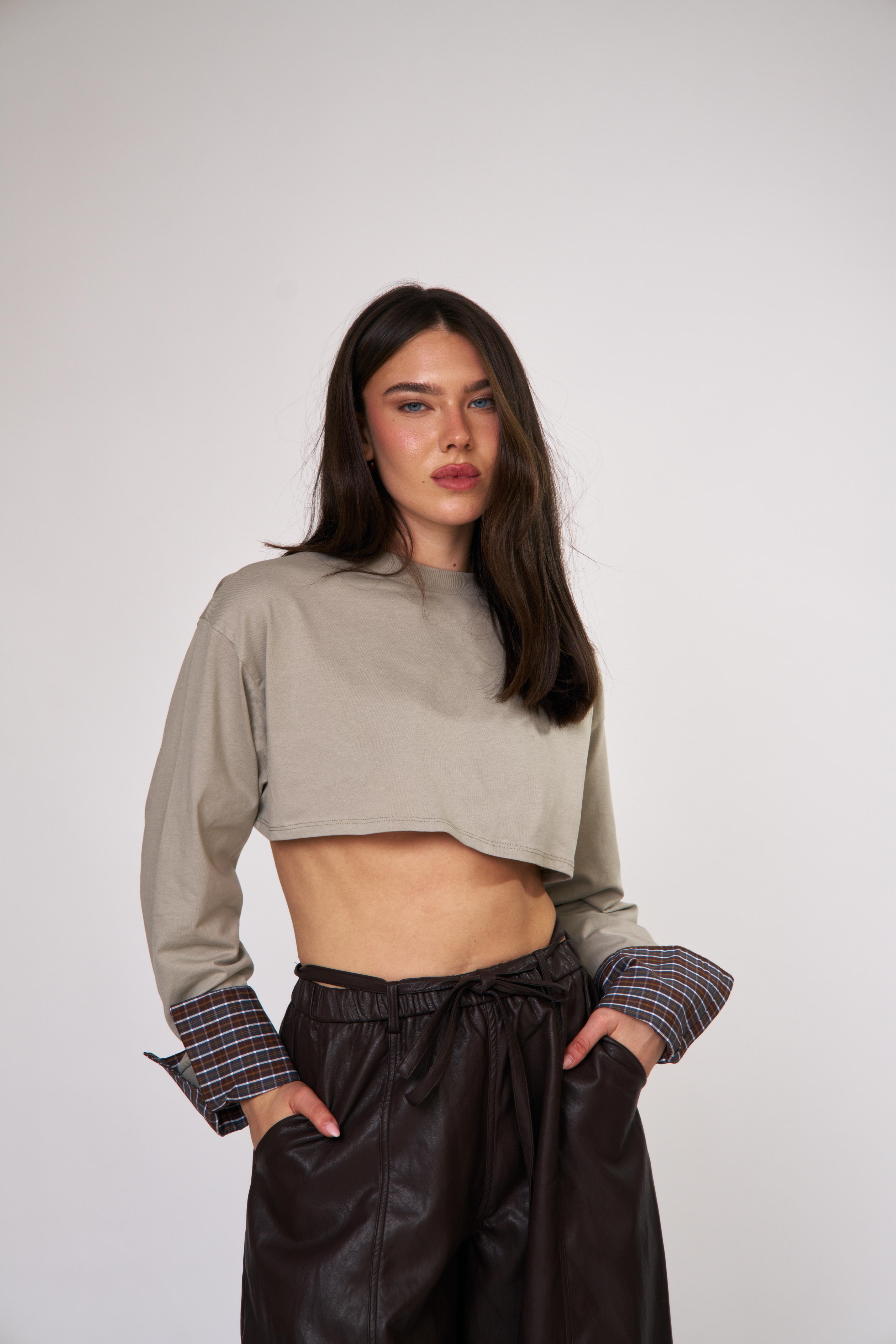 חולצת נירה זית