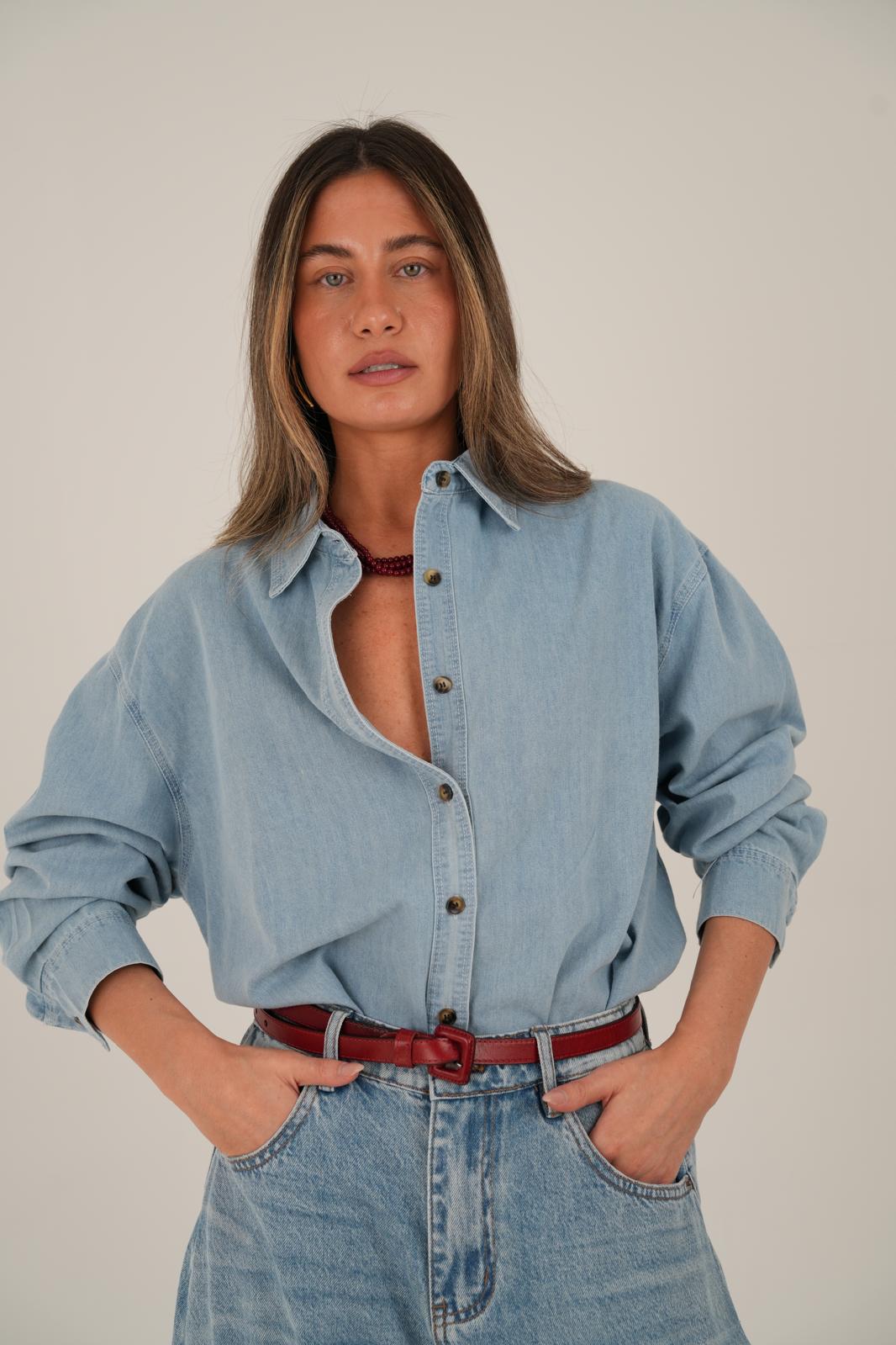 חולצת ג'ינס טומי