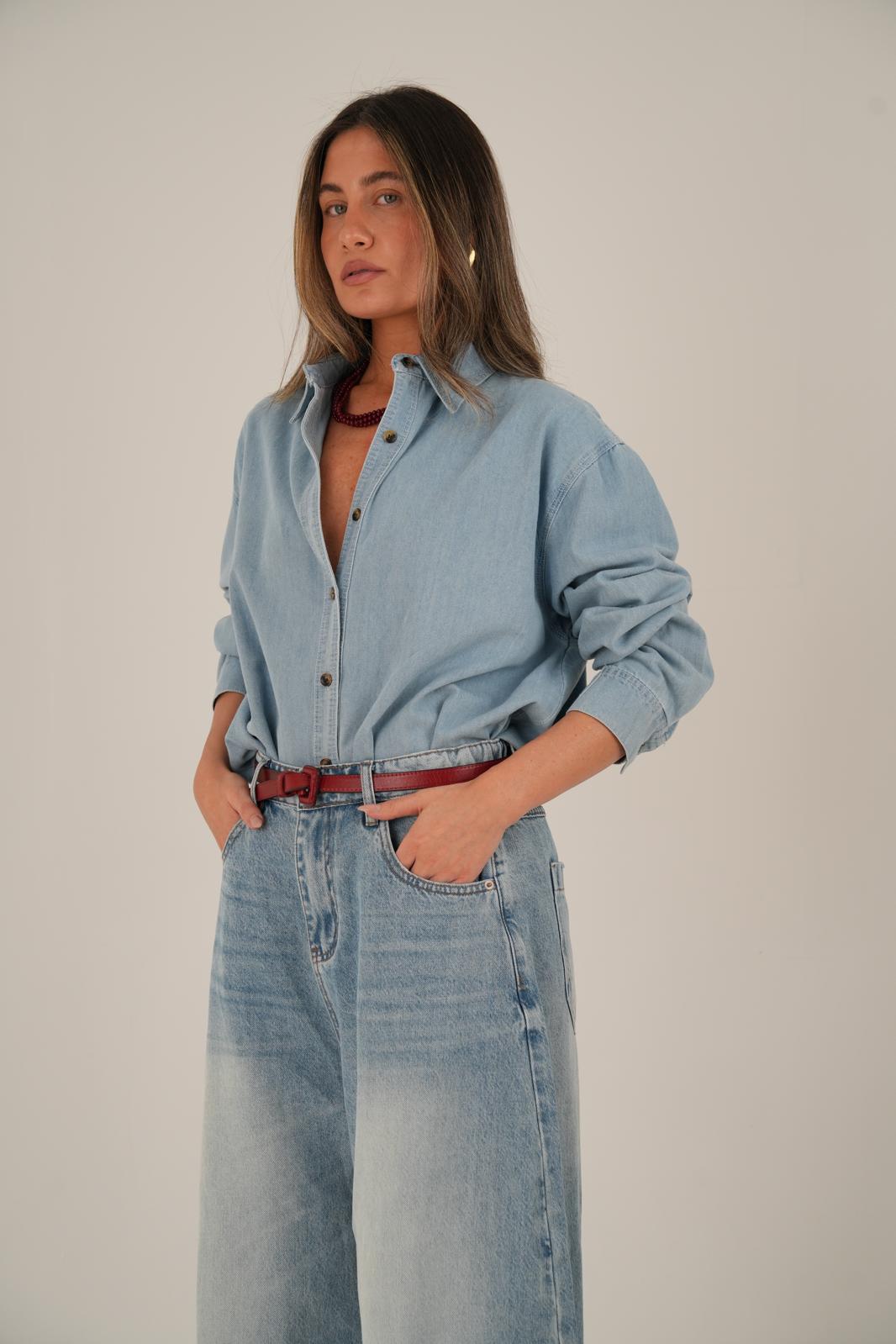 חולצת ג'ינס טומי