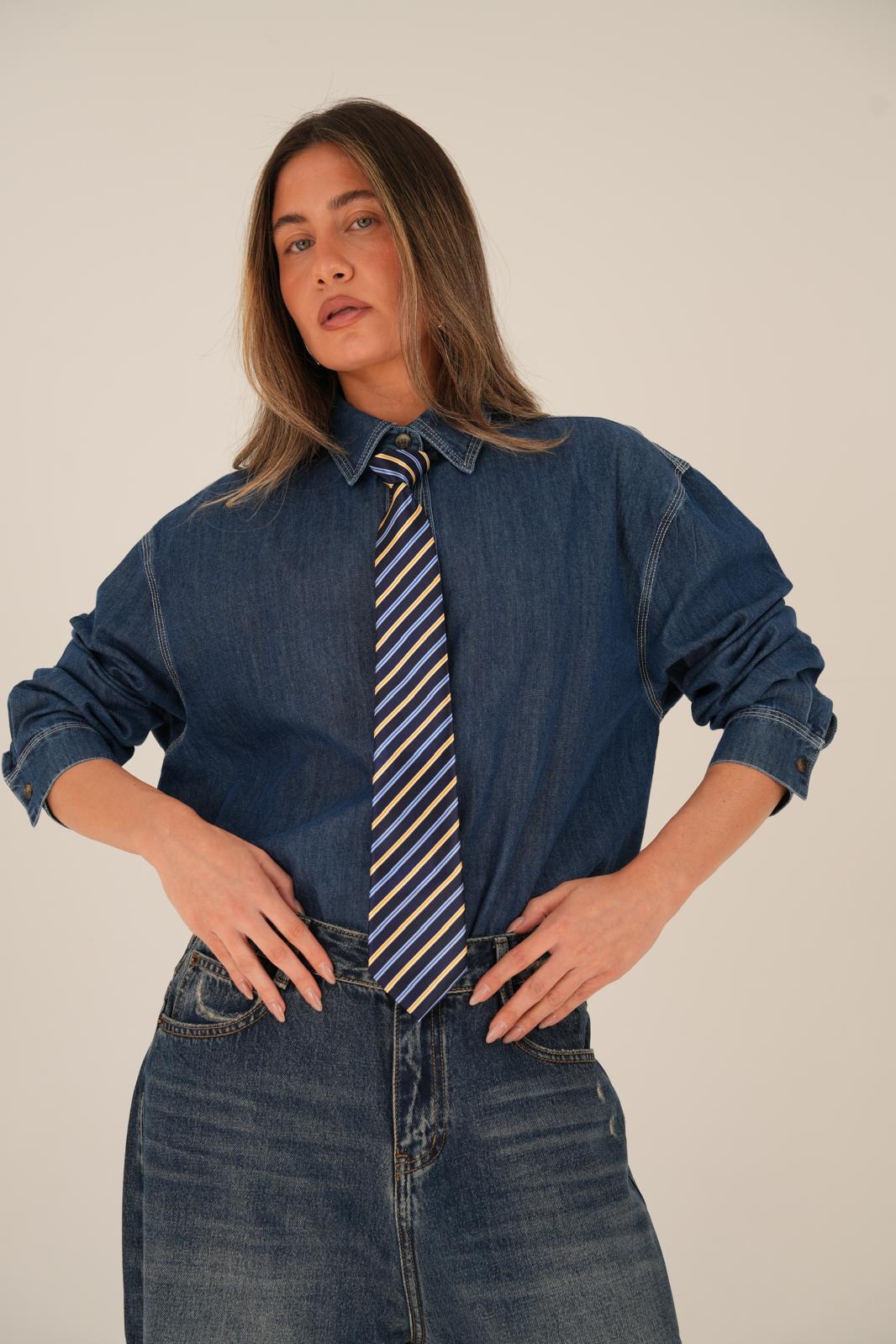 חולצת ג'ינס טומי