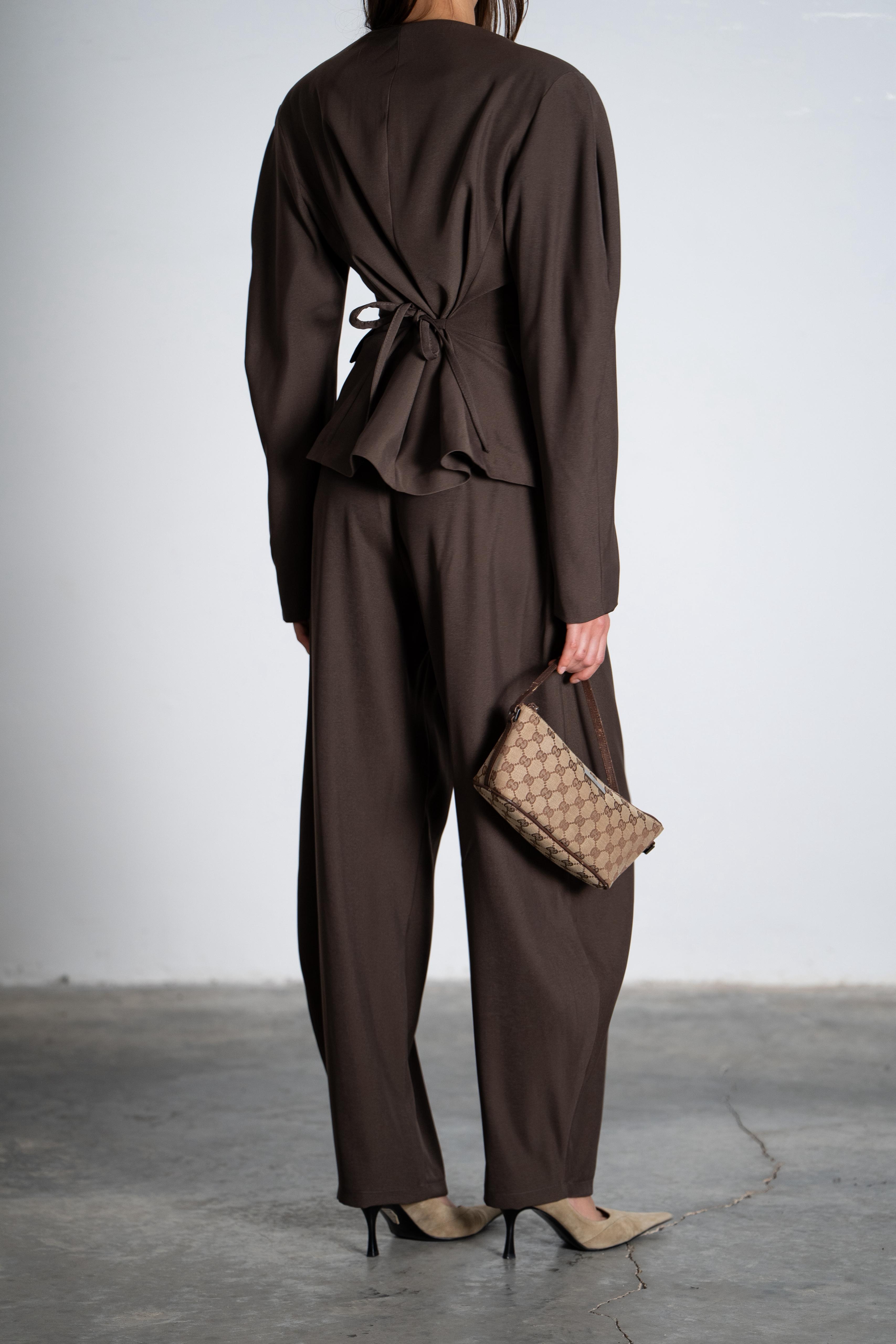 מכנס טיזר חום