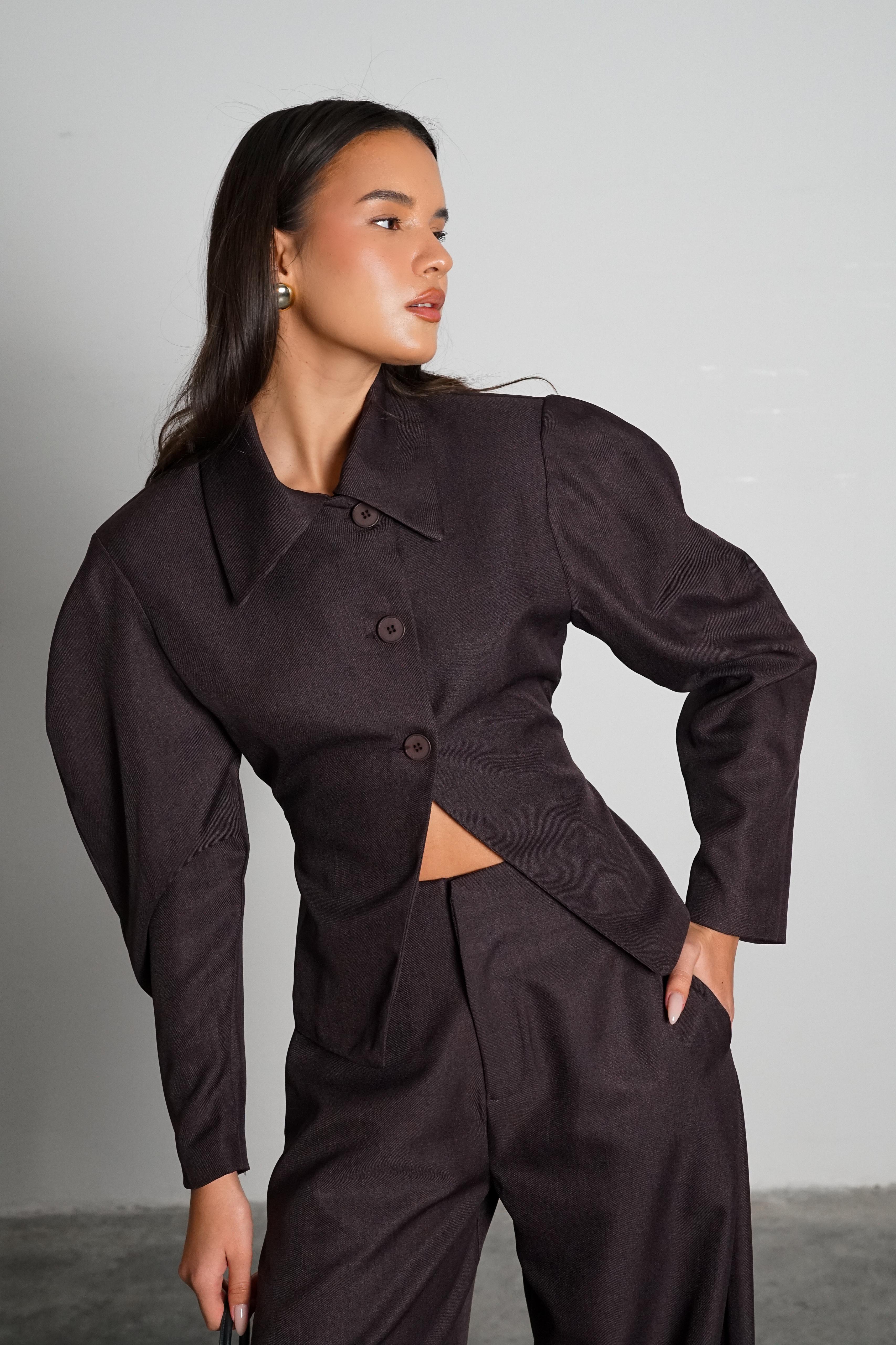 חליפת מידטאון סגול