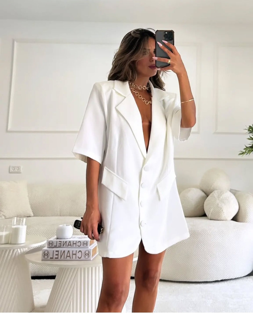 שמלת בלייזר נוף