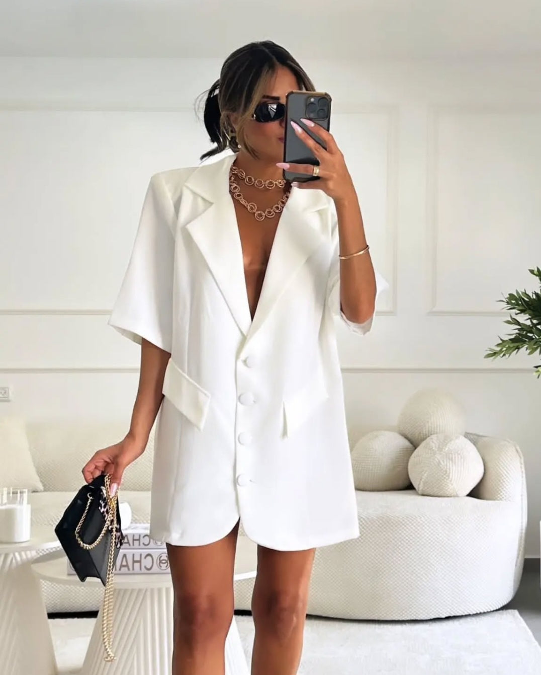 שמלת בלייזר נוף