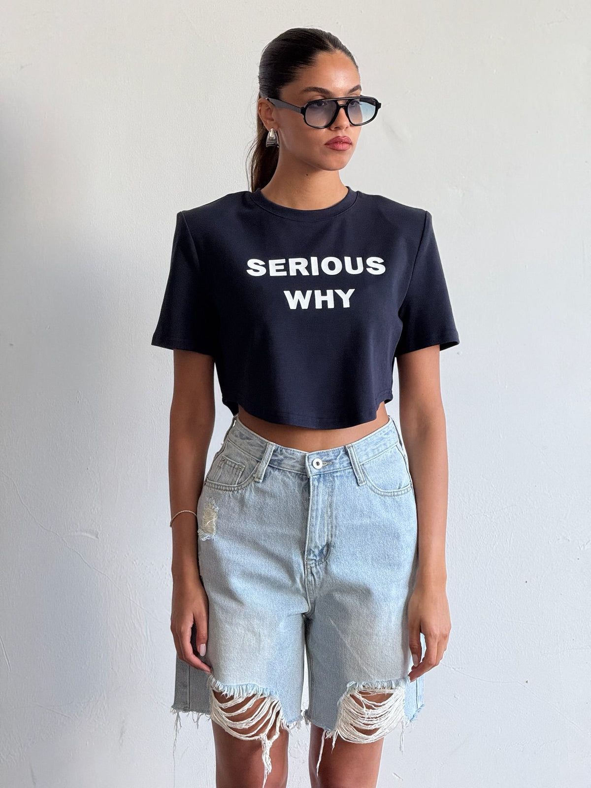 חולצת זיו כחול
