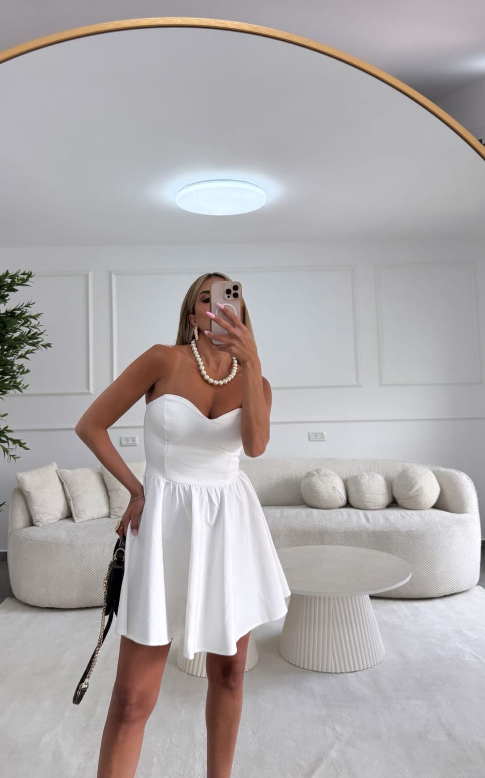 שמלת אנטונלה לבן