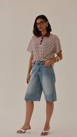 חולצת ויוי בורדו