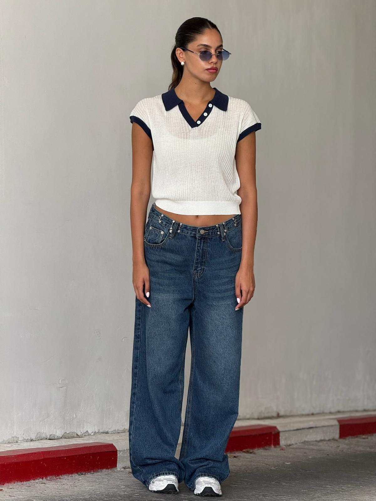 חולצת סוני לבן