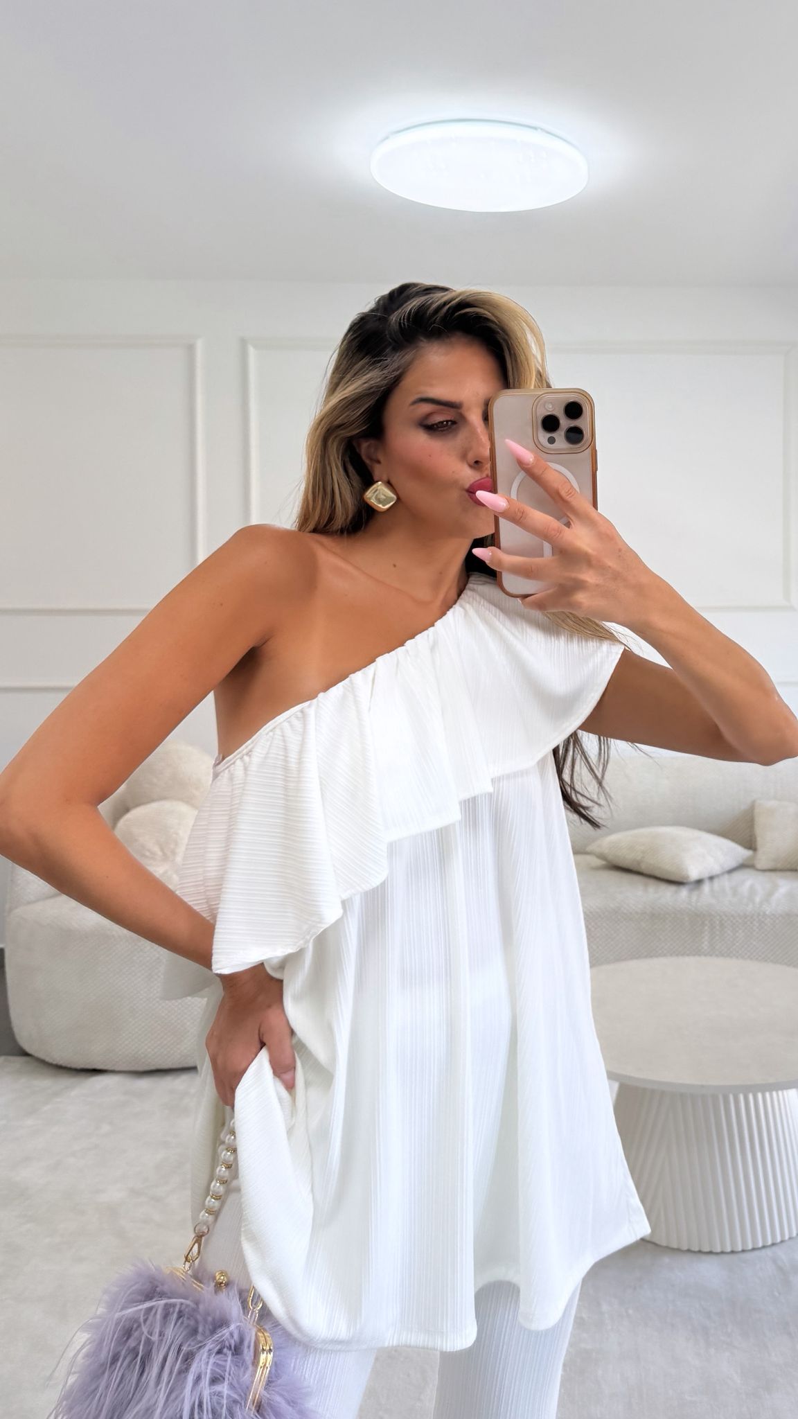 חליפת מליה לבן