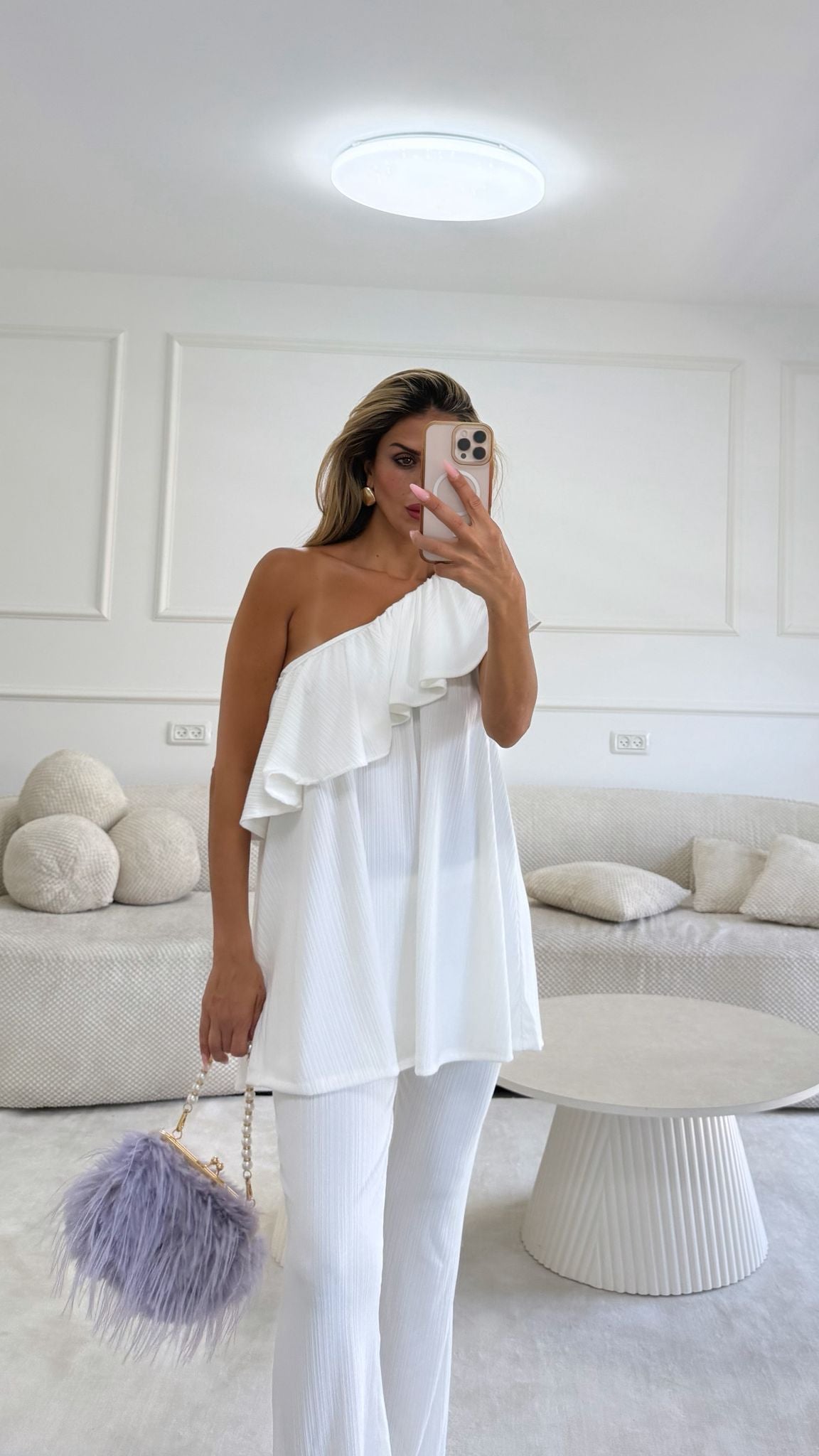 חליפת מליה לבן