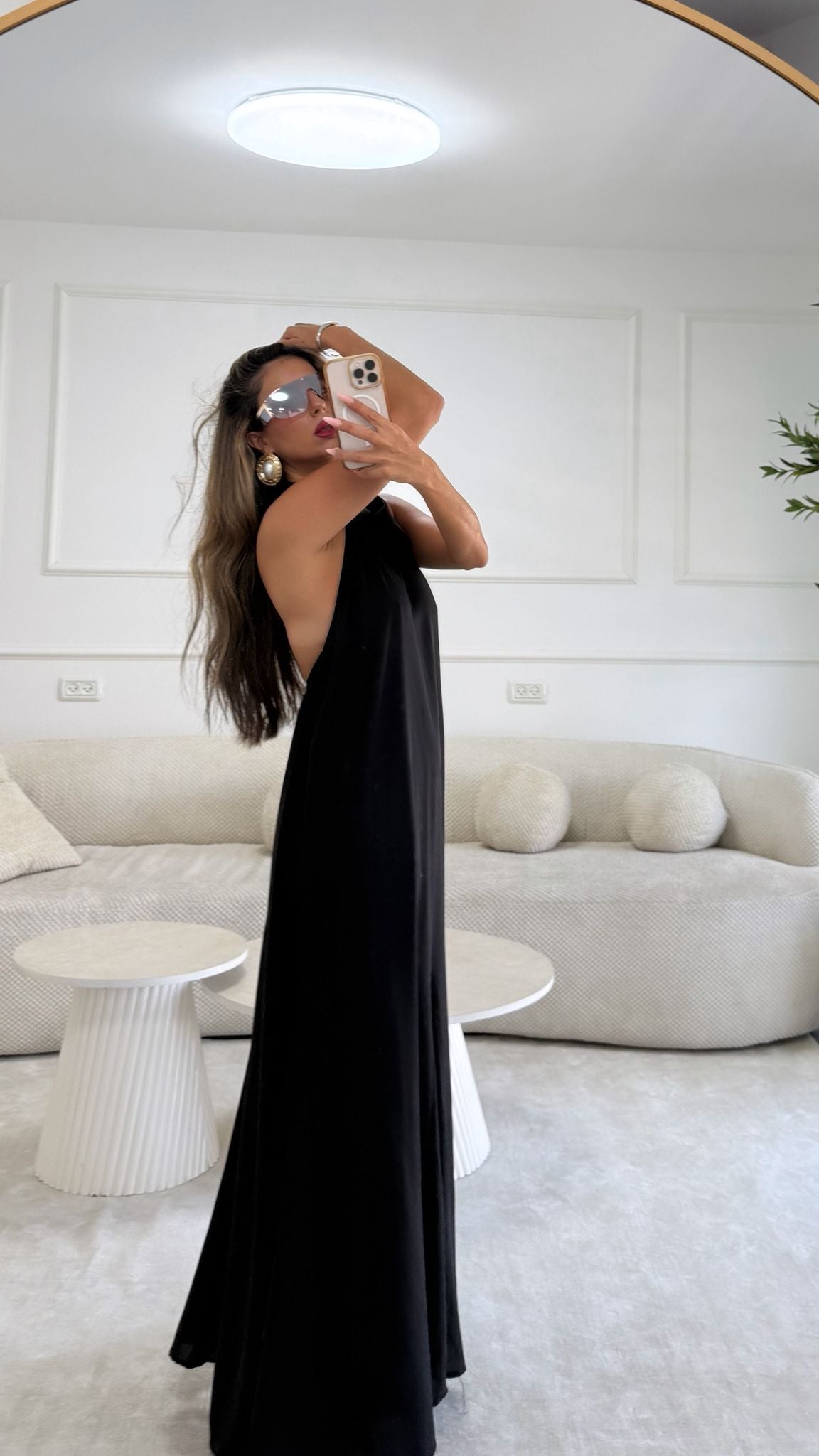 שמלת קולר שחור