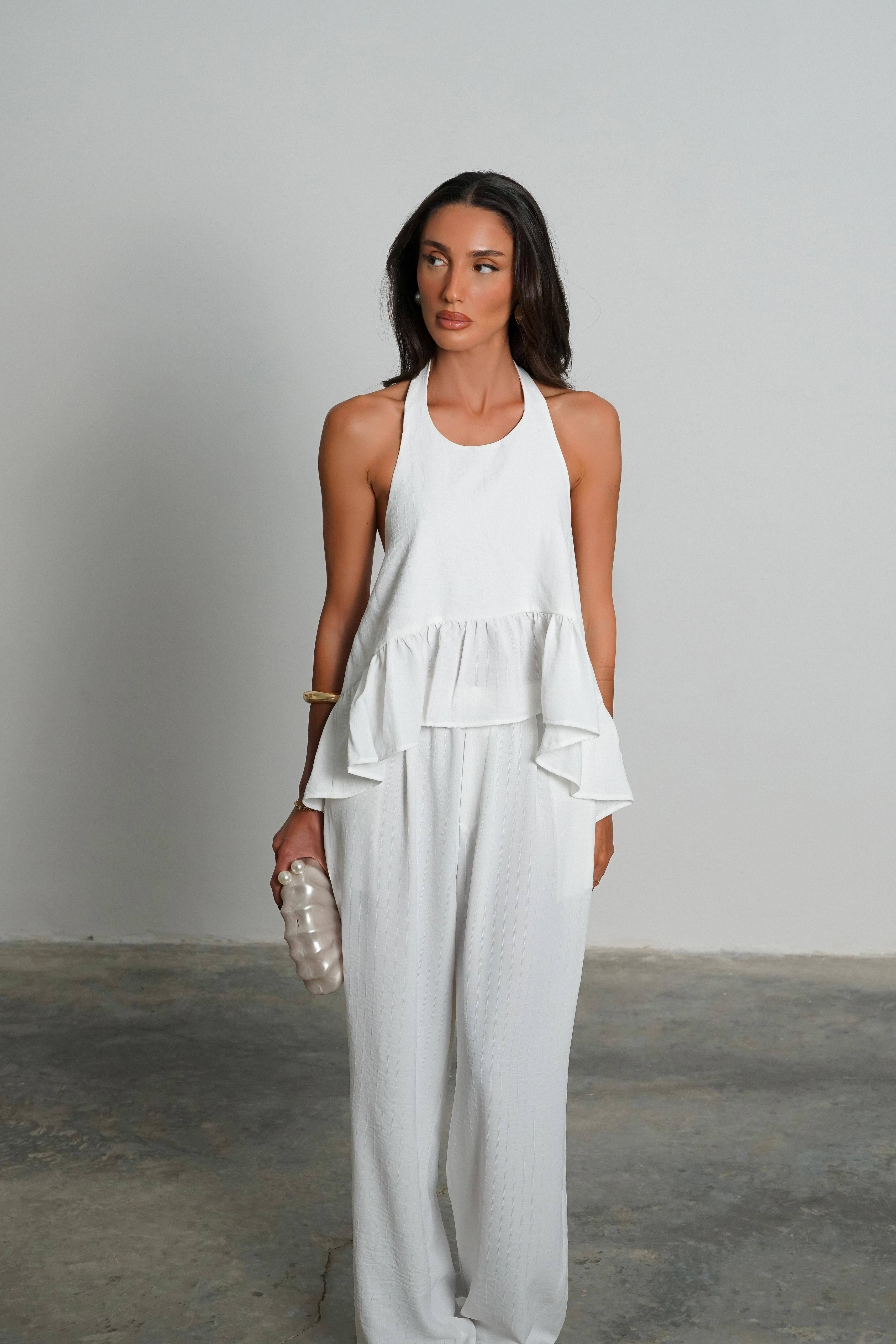 חליפת דרימי לבן