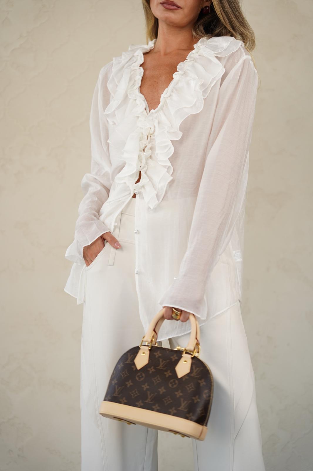 חולצת דורין לבן