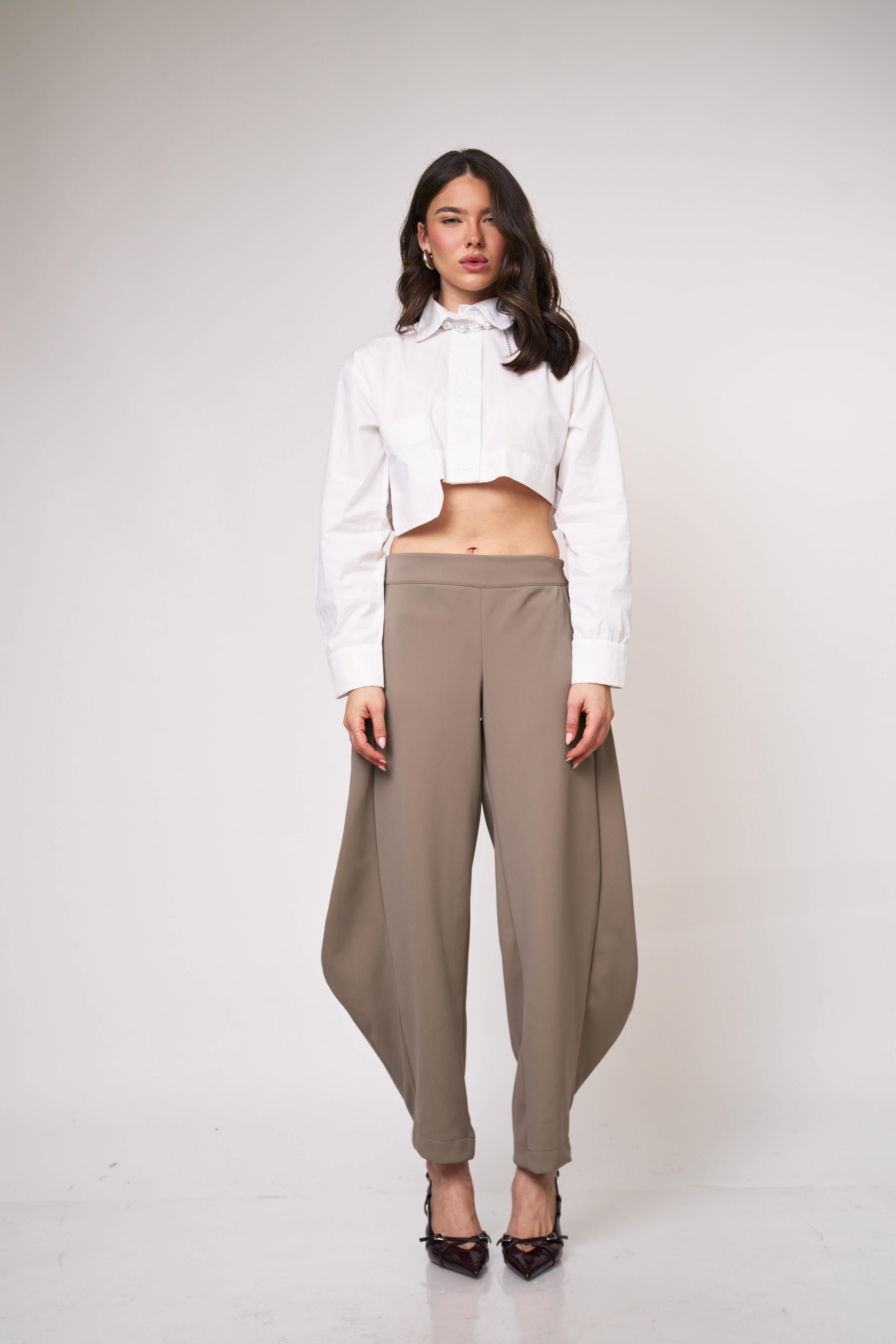 מכנס אשטון חום