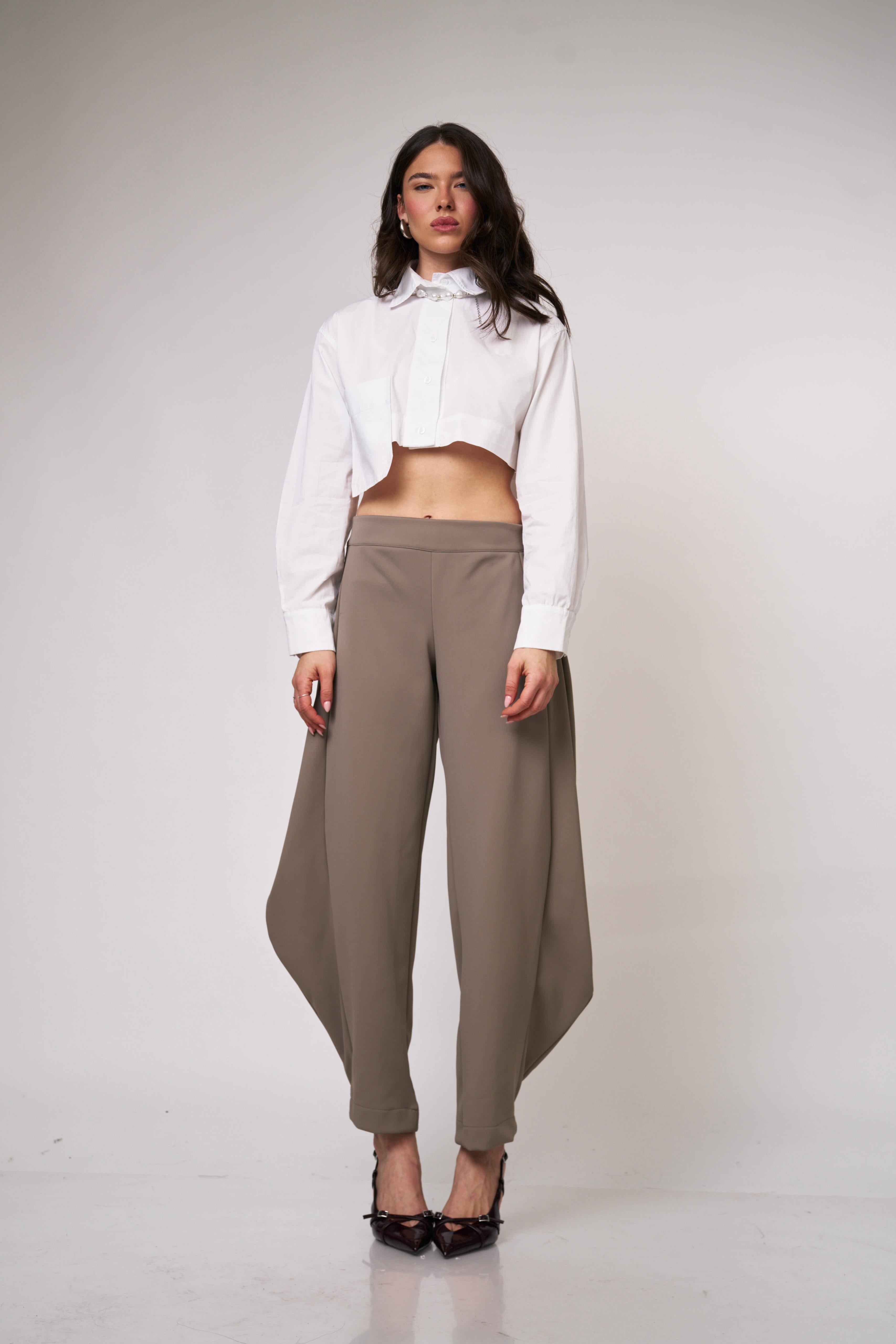 מכנס אשטון חום