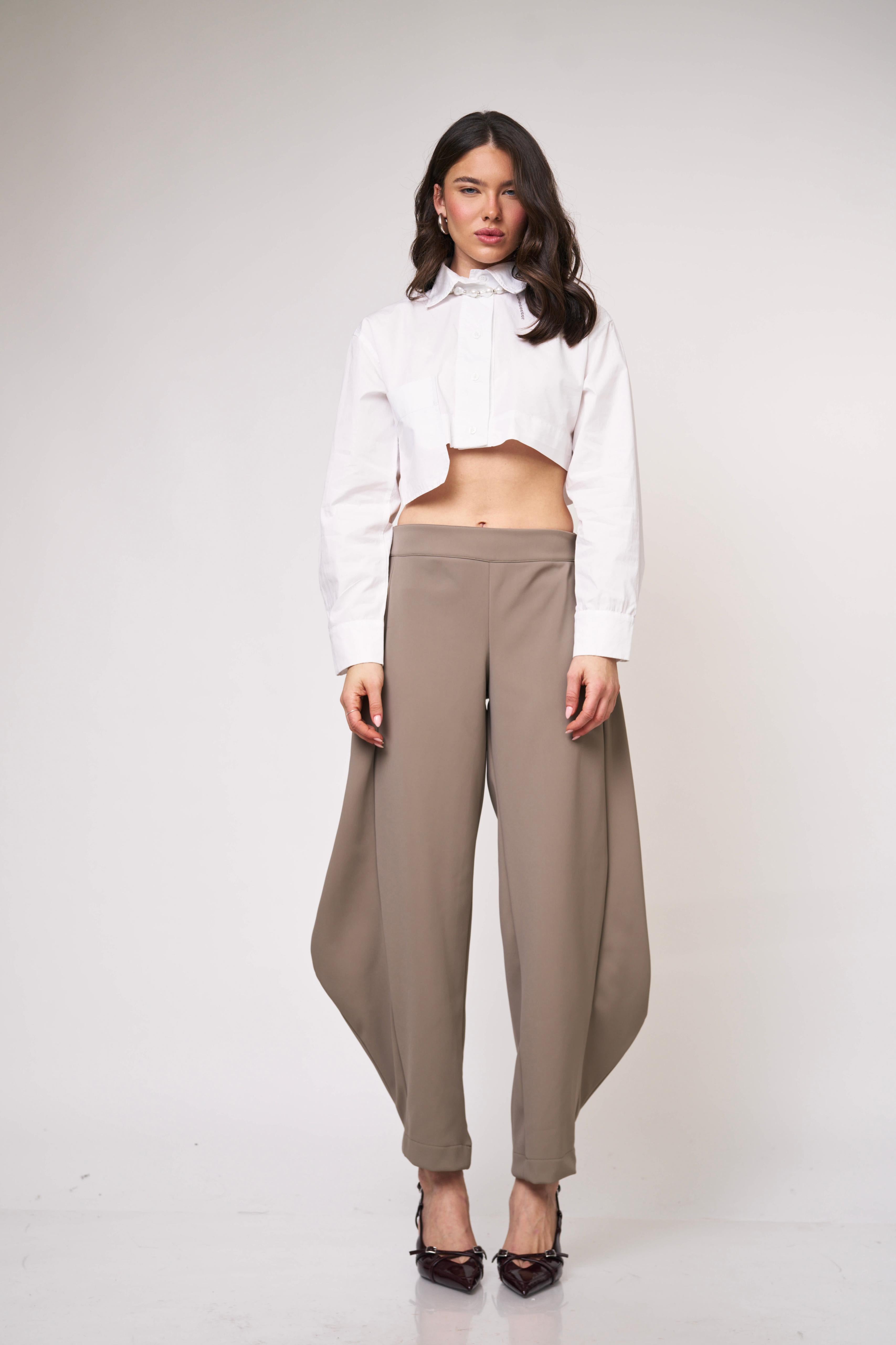 מכנס אשטון חום