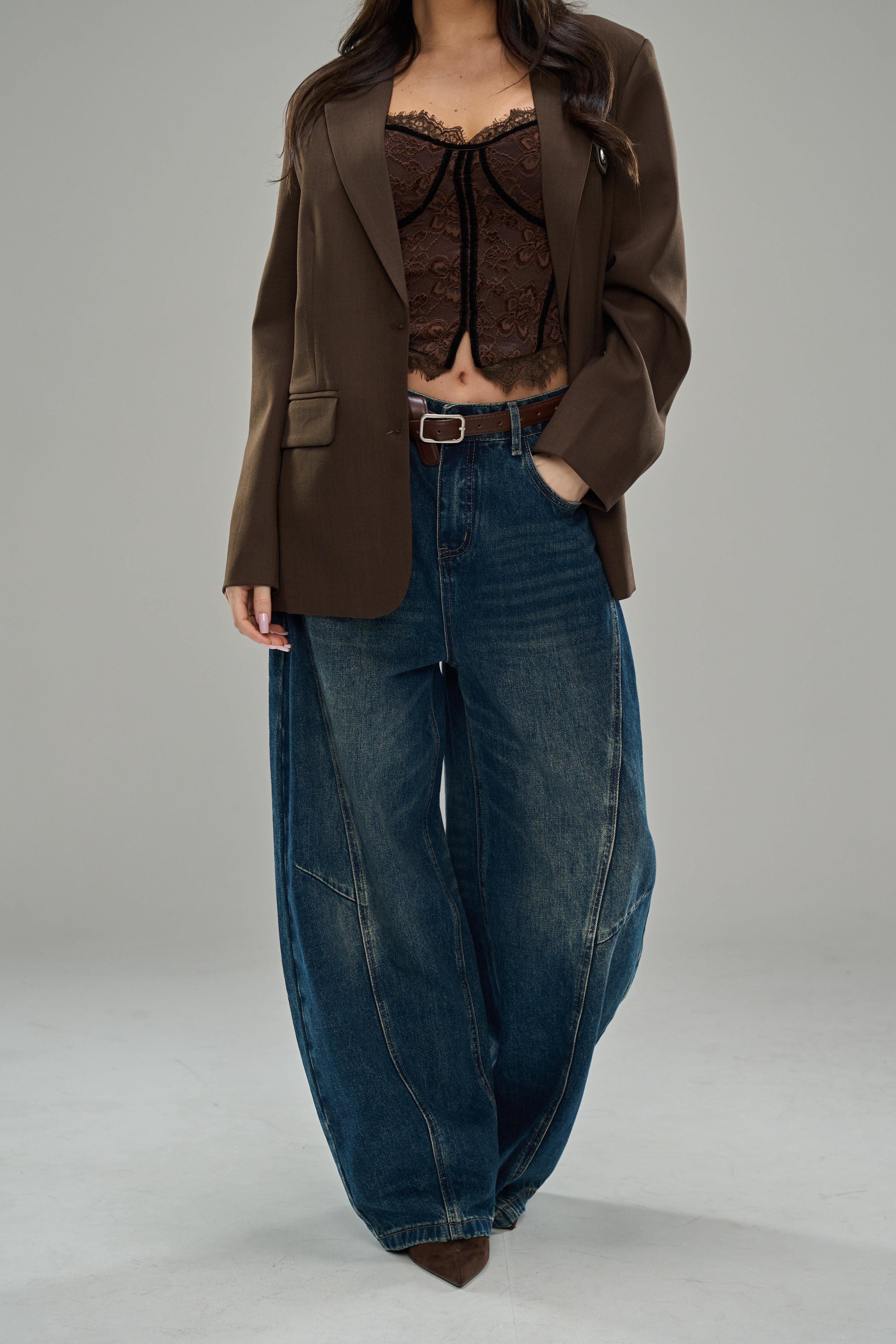 טופ לייסי חום