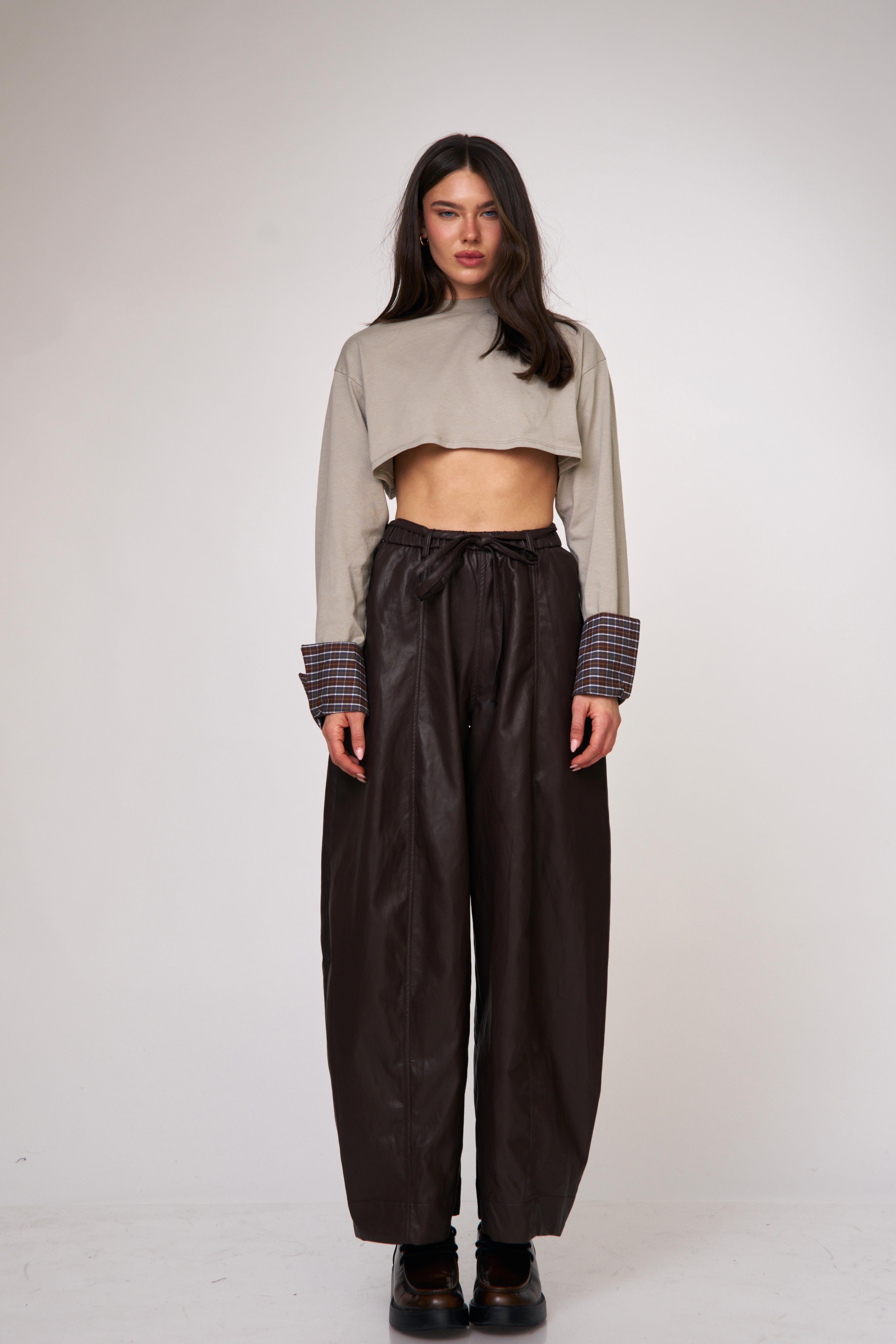 חולצת נירה זית