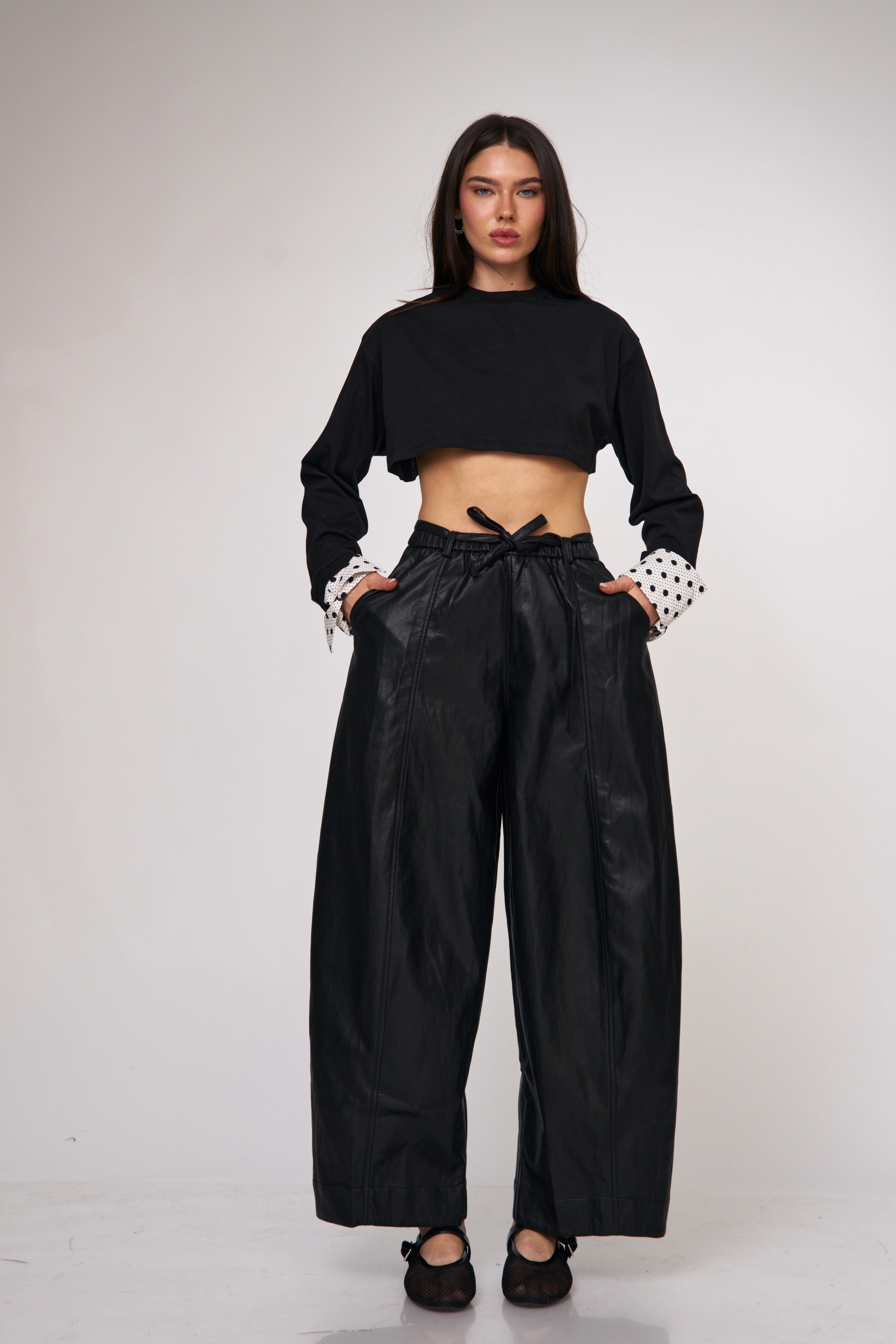 חולצת נירה שחור