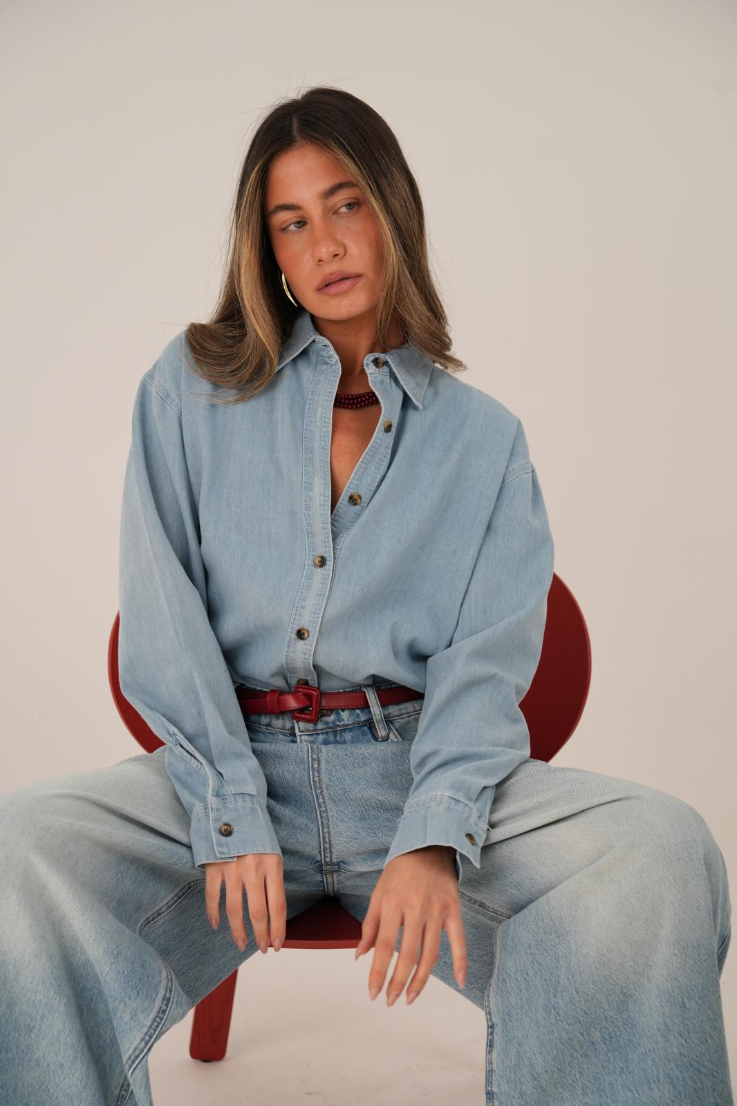 חולצת ג'ינס טומי