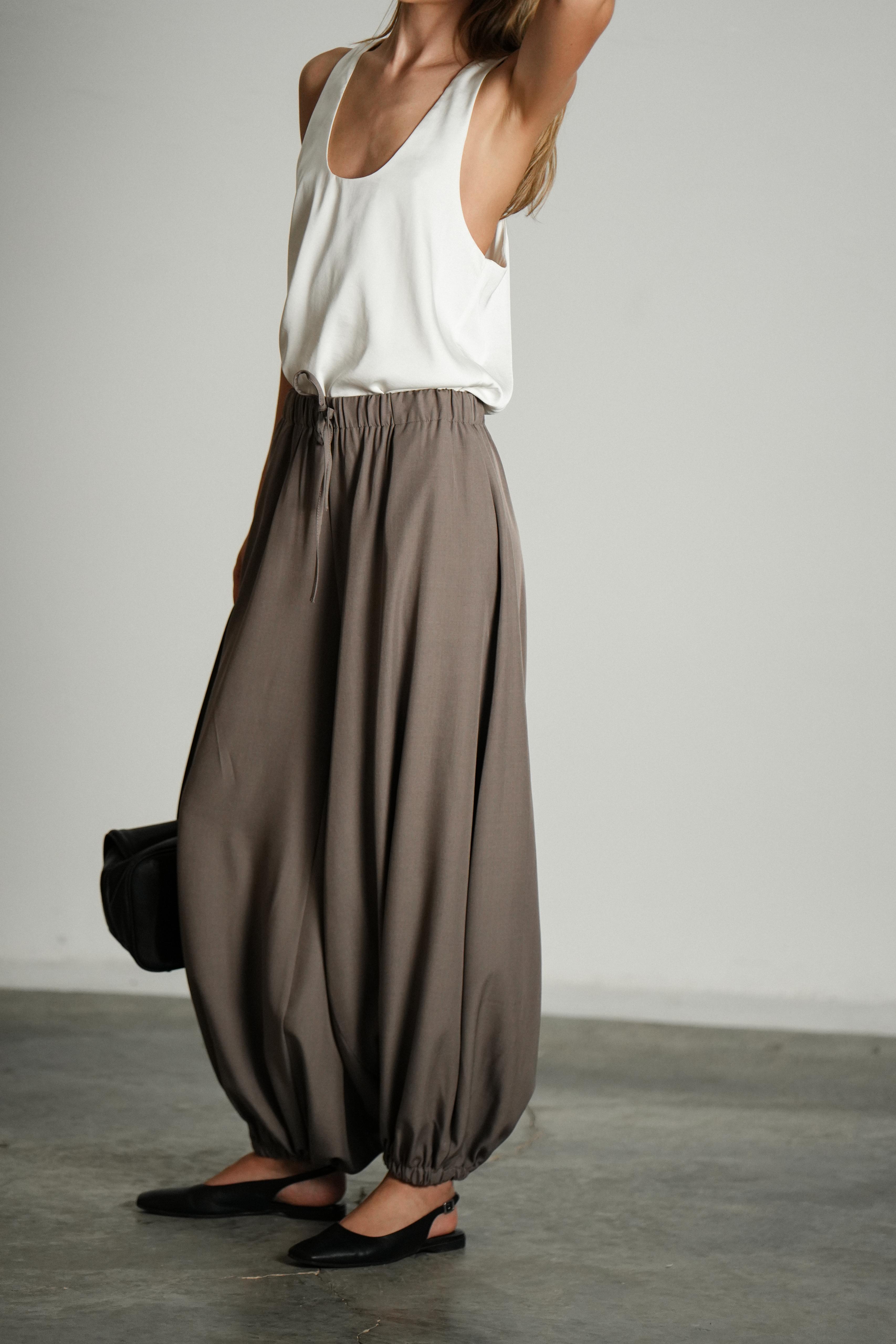 מכנס טייטל מוקה