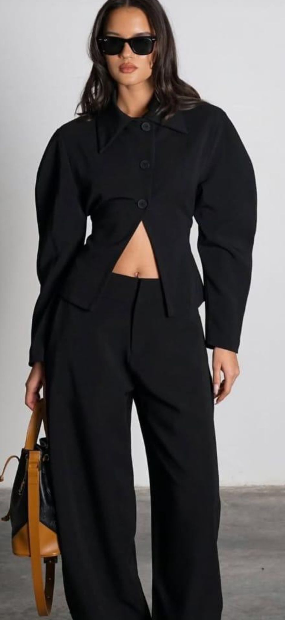 חליפת מידטאון שחור