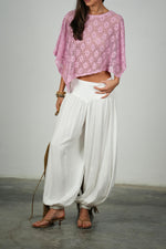 מכנס סאלטי פשתן