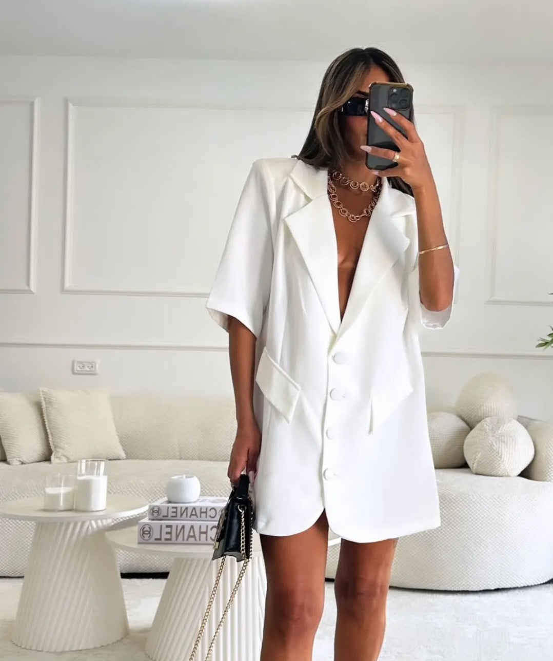 שמלת בלייזר נוף