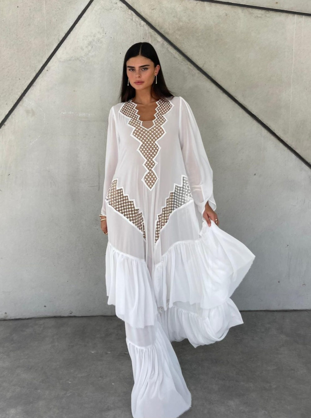 שמלת סיאול לבן